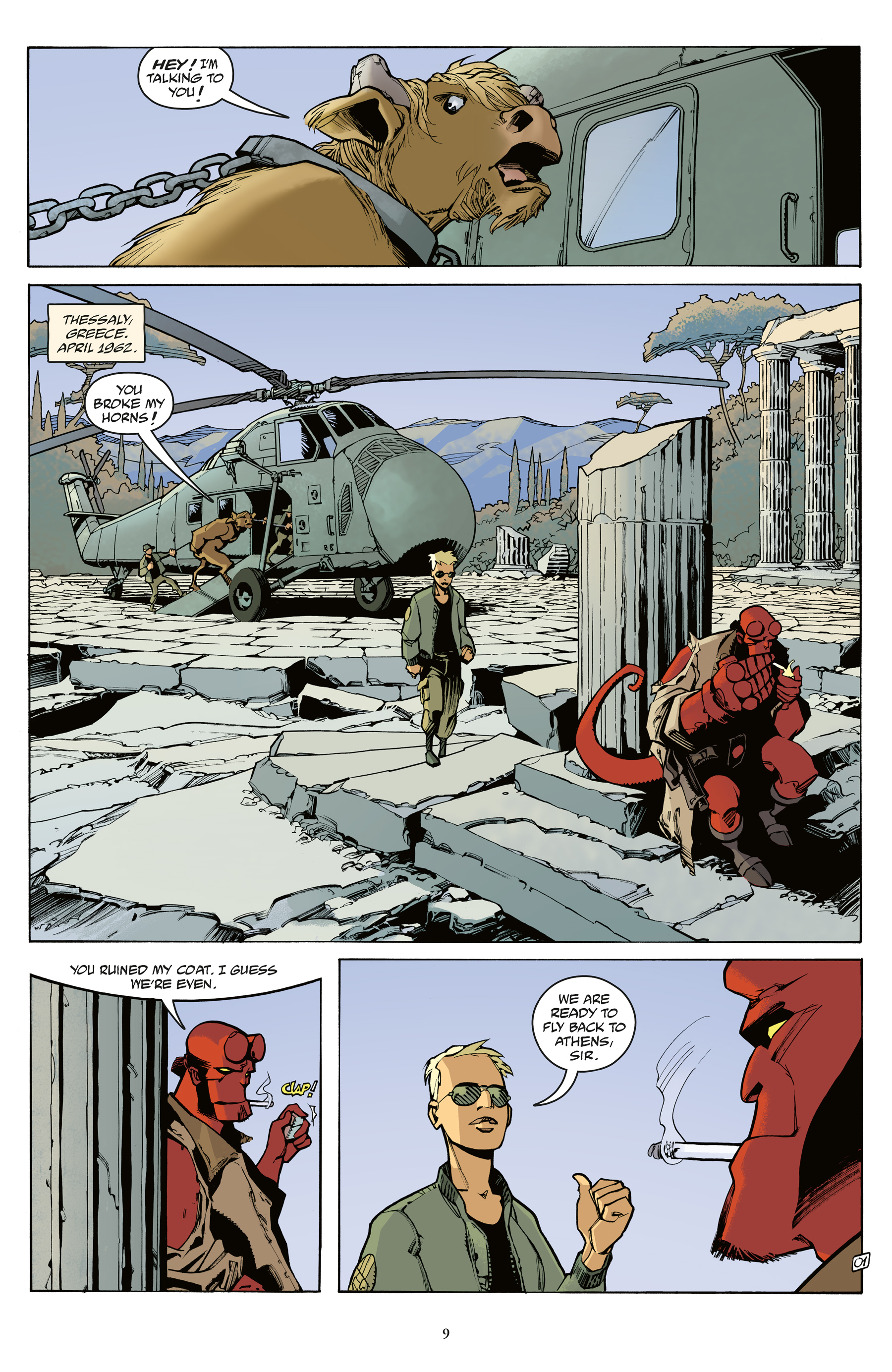 Read online Hellboy and the B.P.R.D.: The Secret of Chesbro House & Others comic -  Issue # TPB (Part 1) - 10