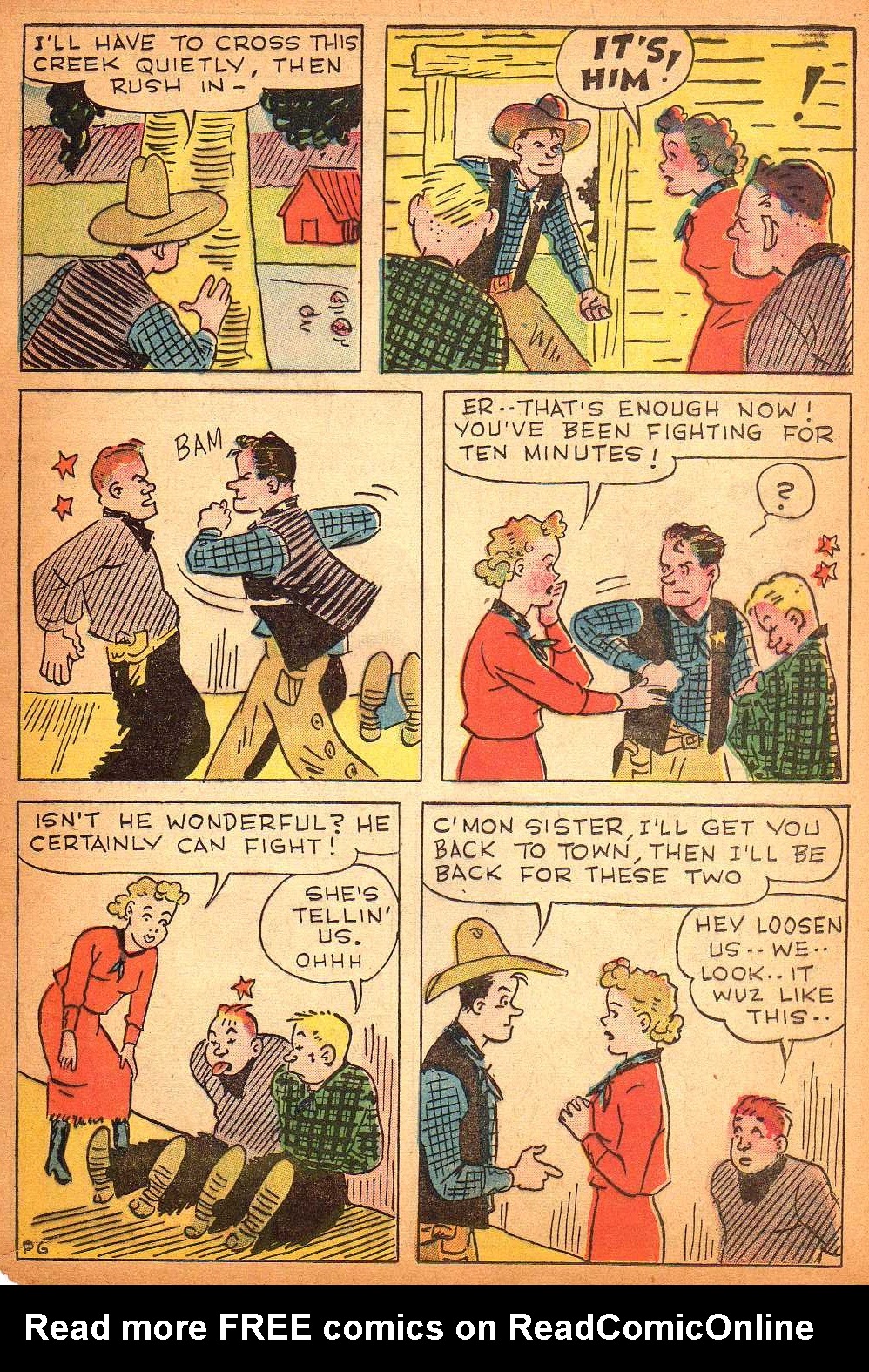 Read online Western Picture Stories comic -  Issue #4 - 9