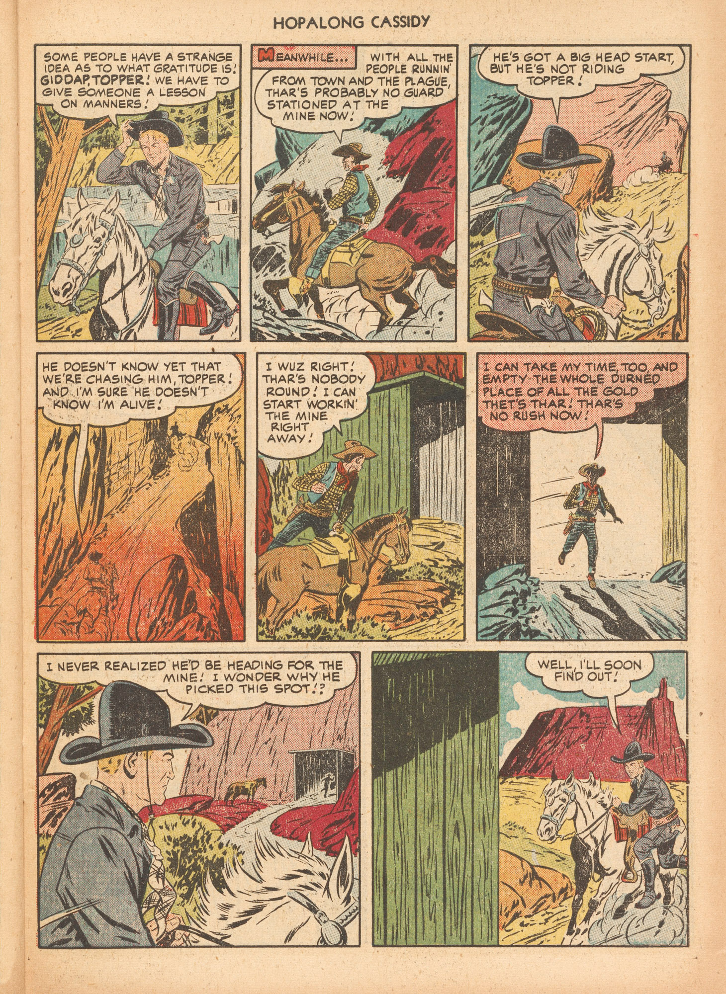 Read online Hopalong Cassidy comic -  Issue #58 - 27