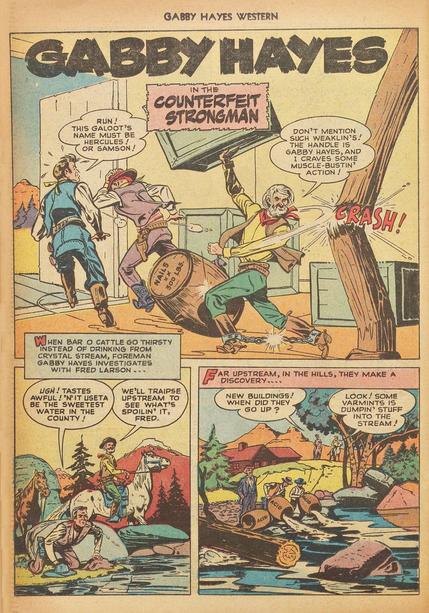 Read online Gabby Hayes Western comic -  Issue #3 - 42