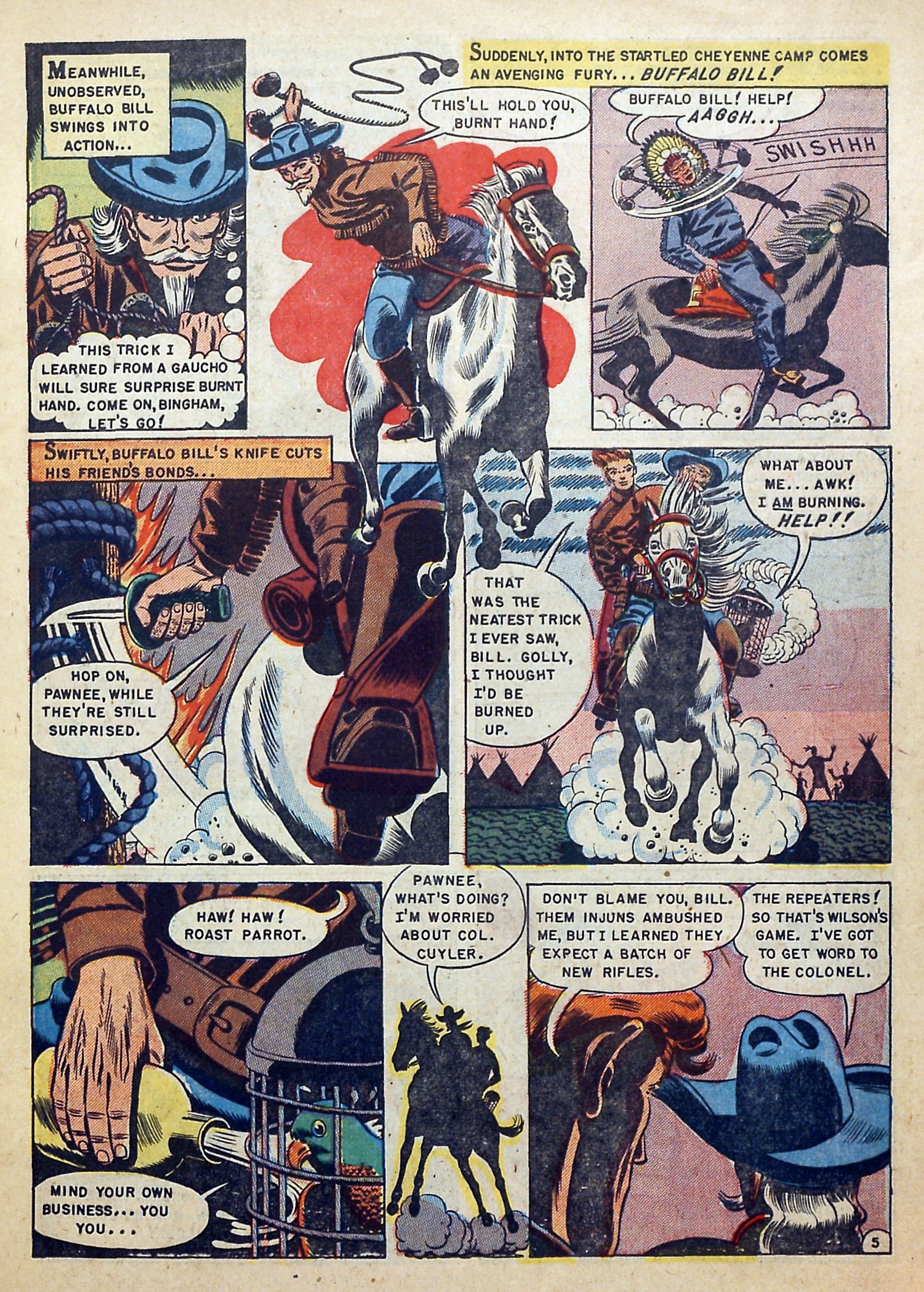 Read online Buffalo Bill comic -  Issue #4 - 7