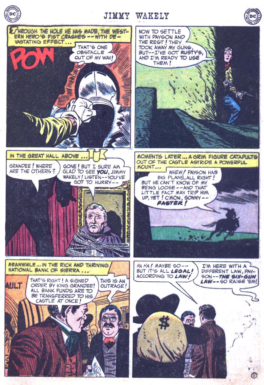 Read online Jimmy Wakely comic -  Issue #12 - 13