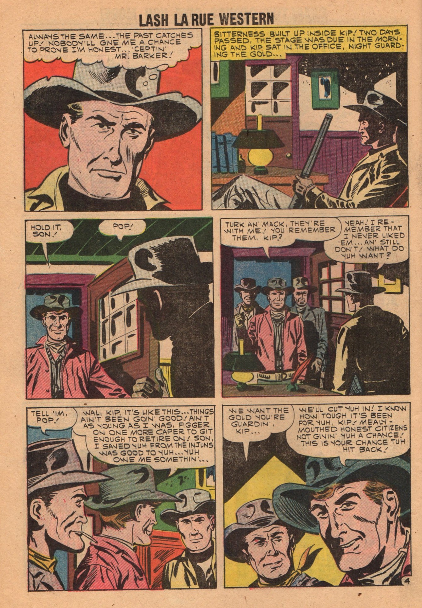 Read online Lash Larue Western (1949) comic -  Issue #78 - 24