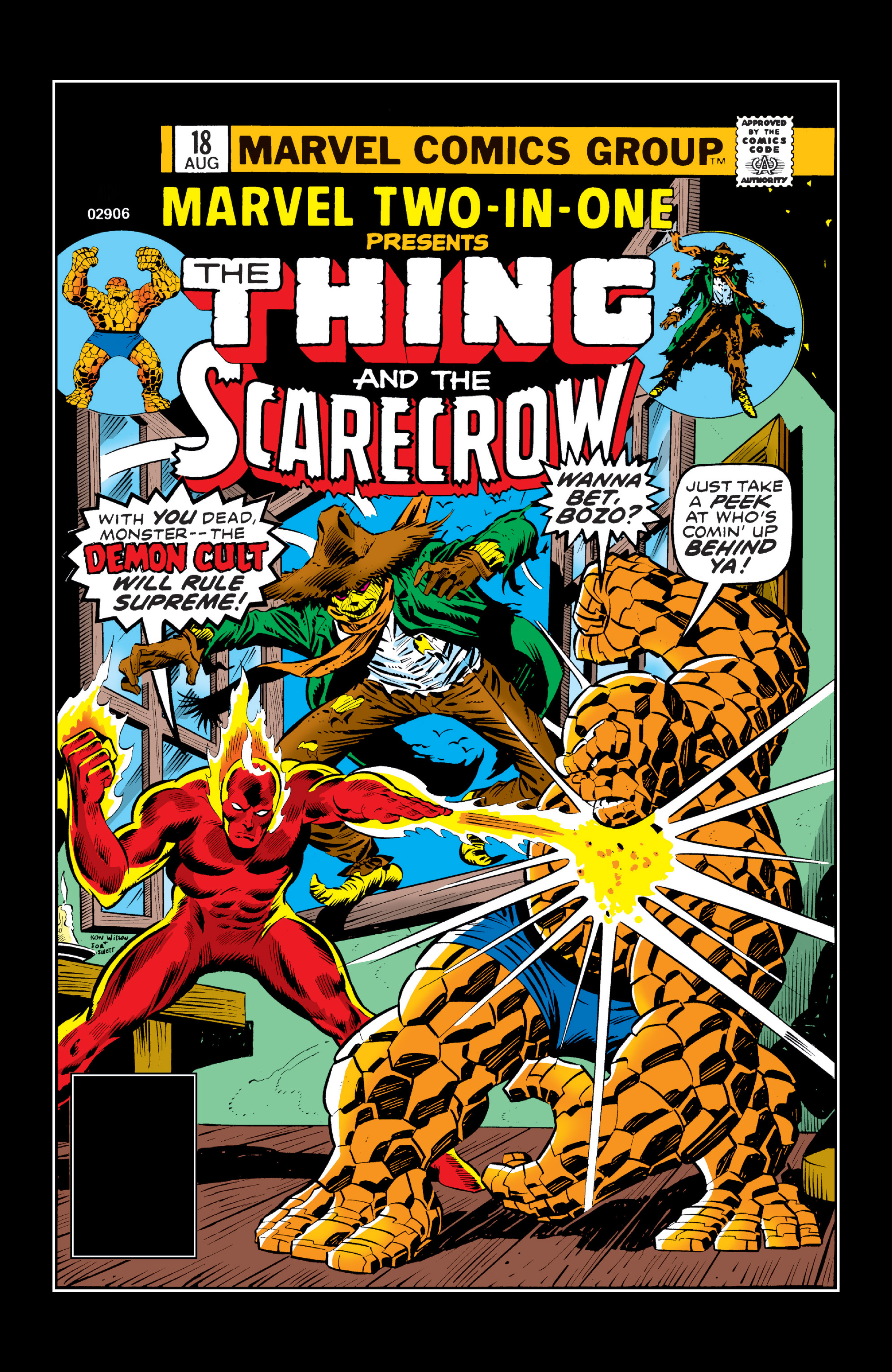 Read online Marvel Two-In-One comic -  Issue #18 - 1