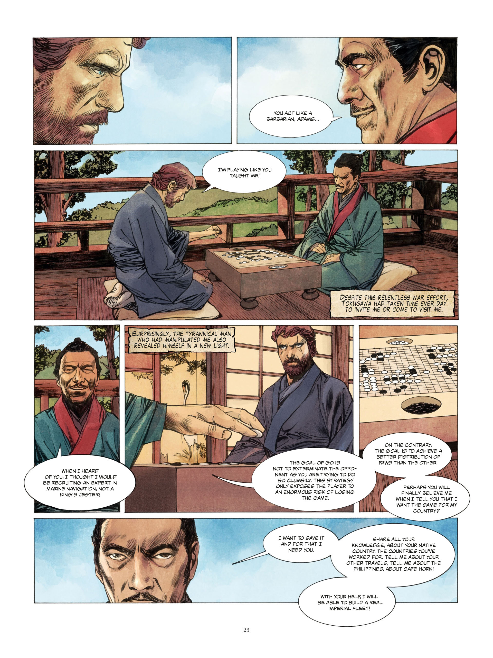 Read online William Adams, Samuraj comic -  Issue #2 - 23
