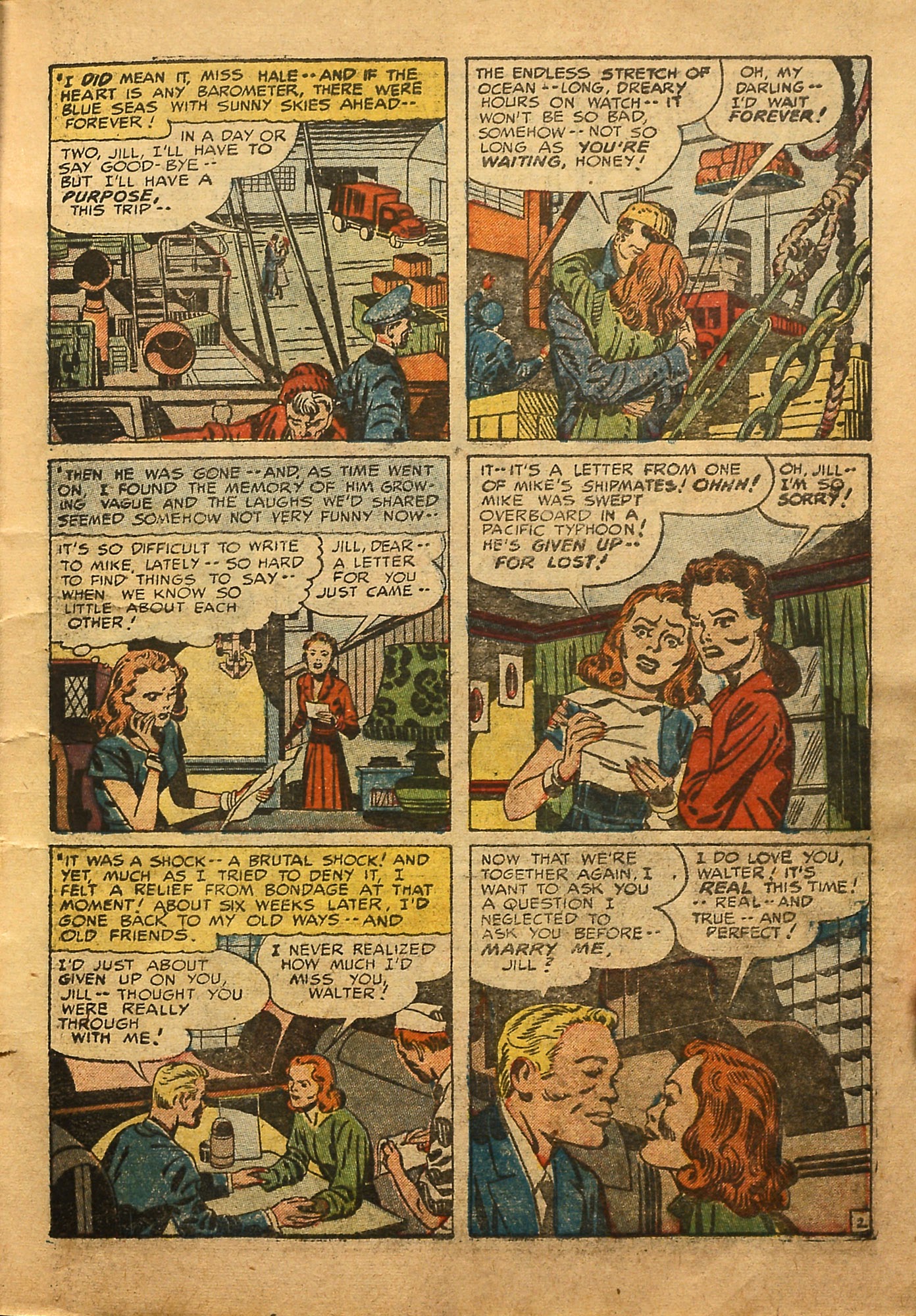Read online Young Love (1949) comic -  Issue #30 - 22