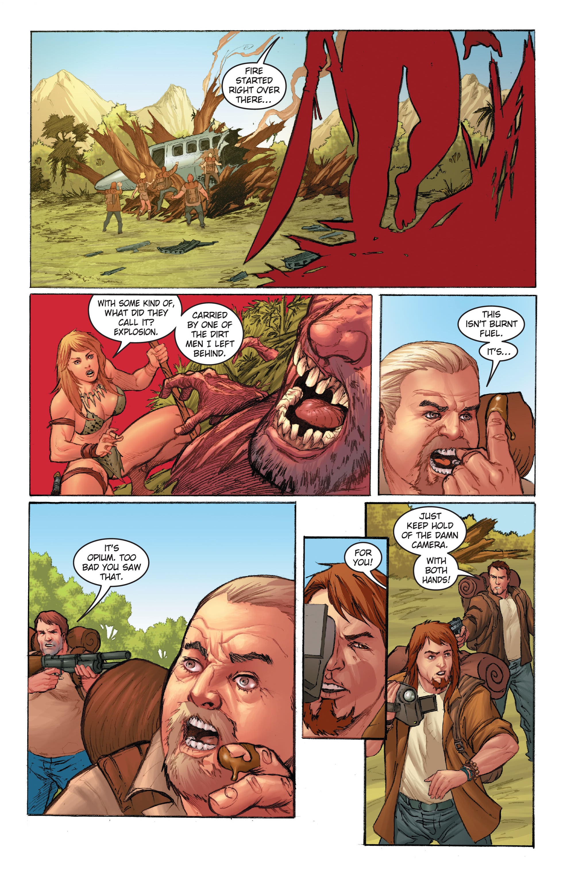 Read online Frank Cho's Jungle Girl: The Complete Omnibus comic -  Issue # TPB (Part 1) - 60