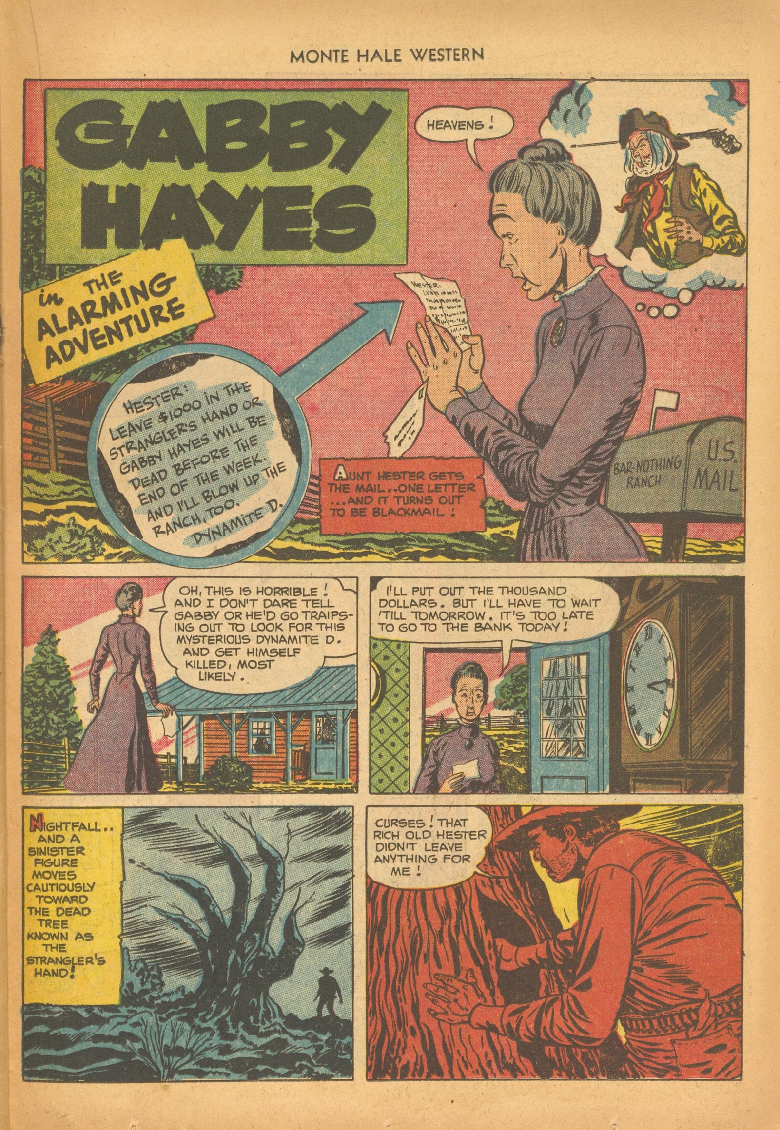 Read online Monte Hale Western comic -  Issue #73 - 23