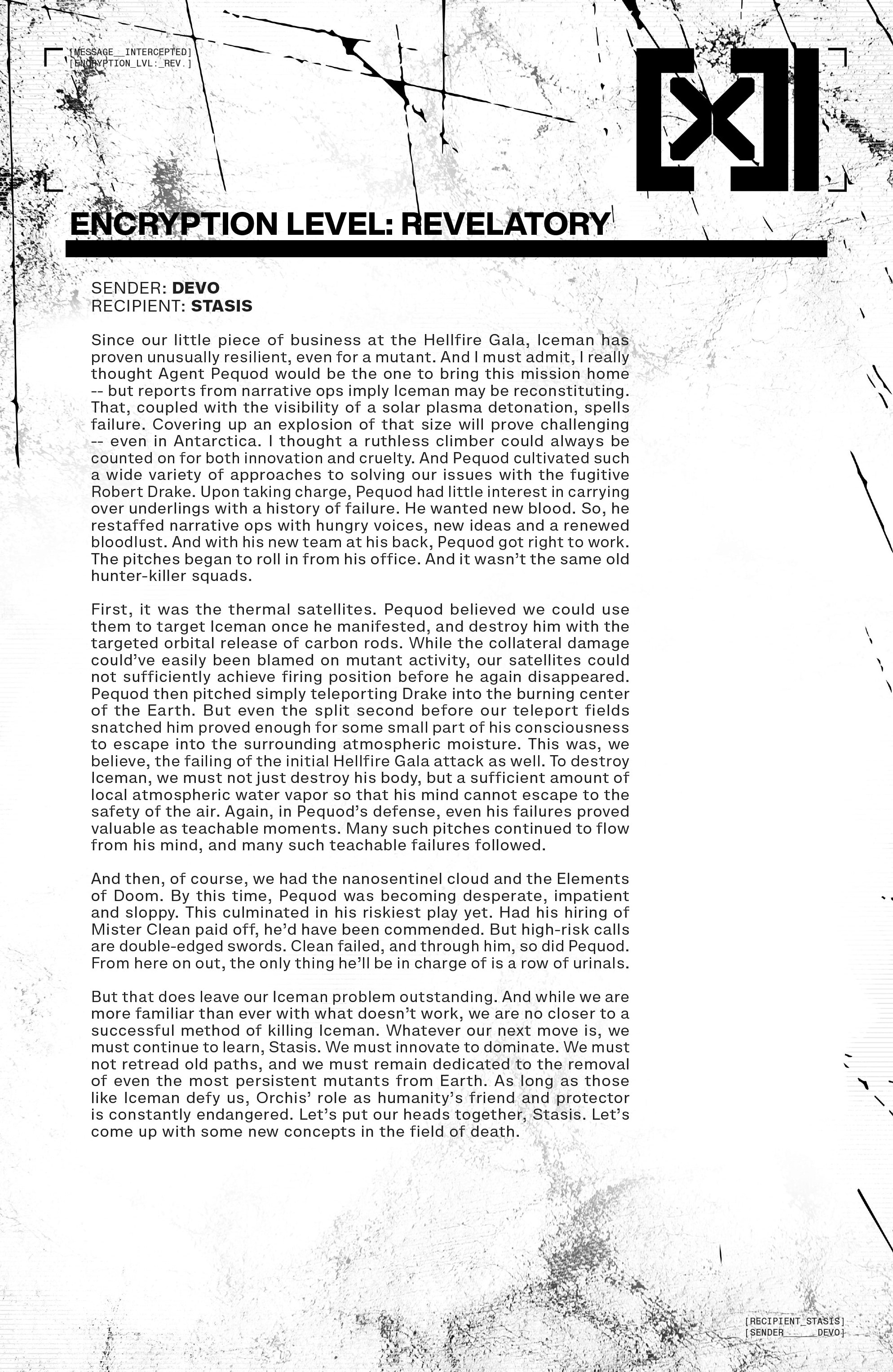 Read online Astonishing Iceman comic -  Issue #5 - 22