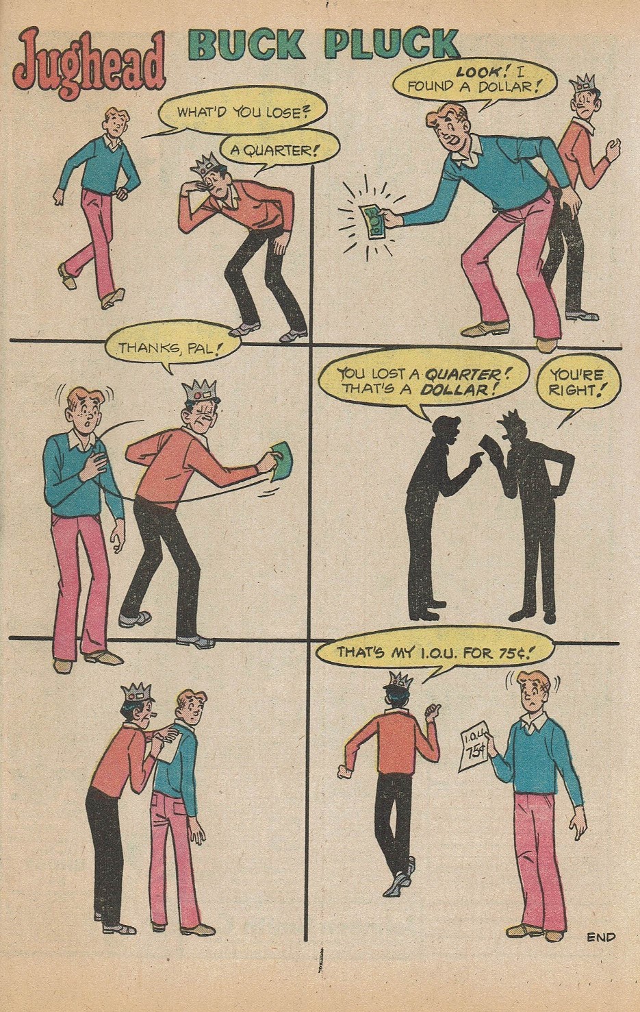 Read online Jughead's Jokes comic -  Issue #57 - 33