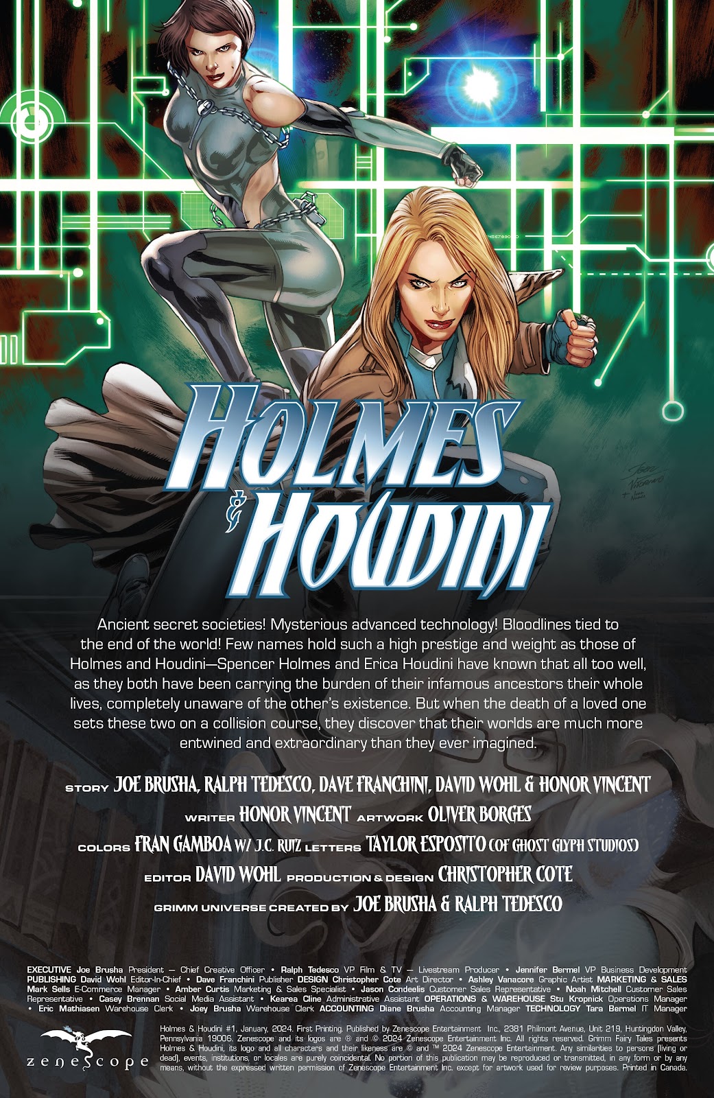Holmes & Houdini issue 1 - Page 2