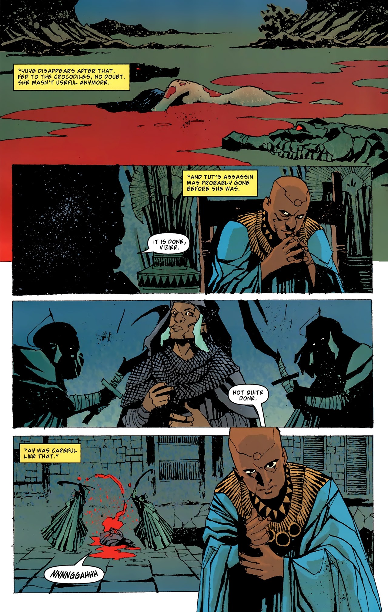 Read online The Murder of King Tut comic -  Issue #5 - 16