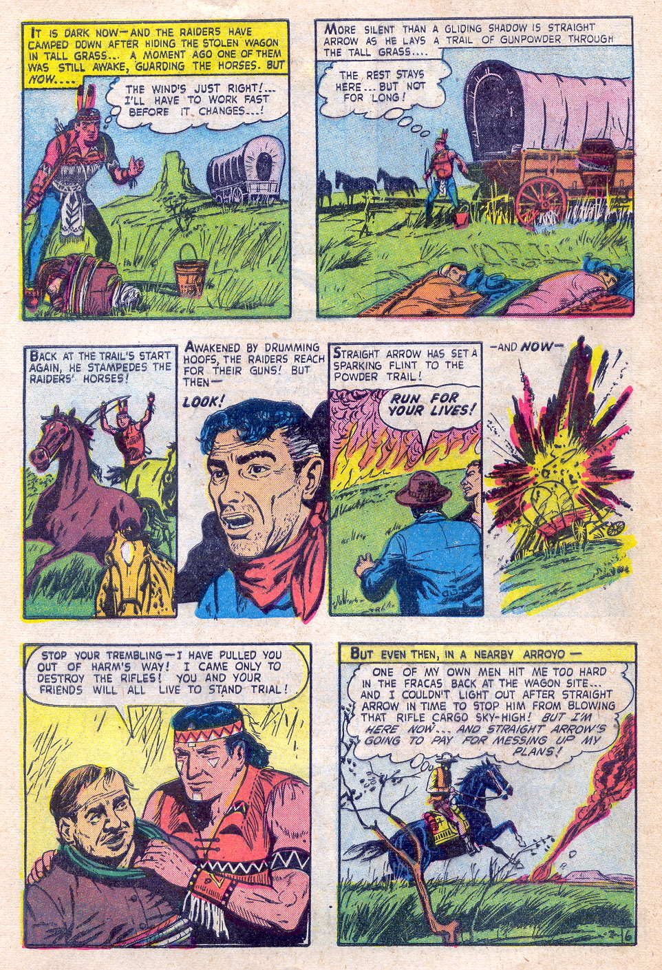 Read online Straight Arrow comic -  Issue #50 - 8