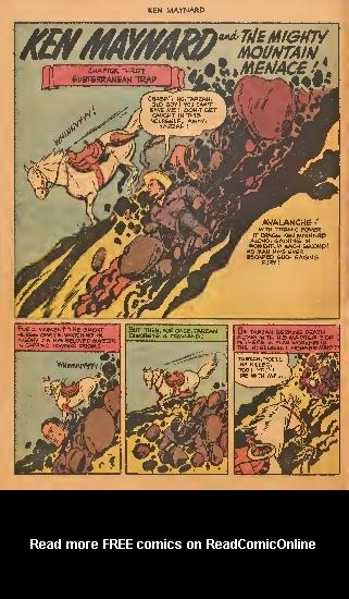 Read online Ken Maynard Western comic -  Issue #8 - 28