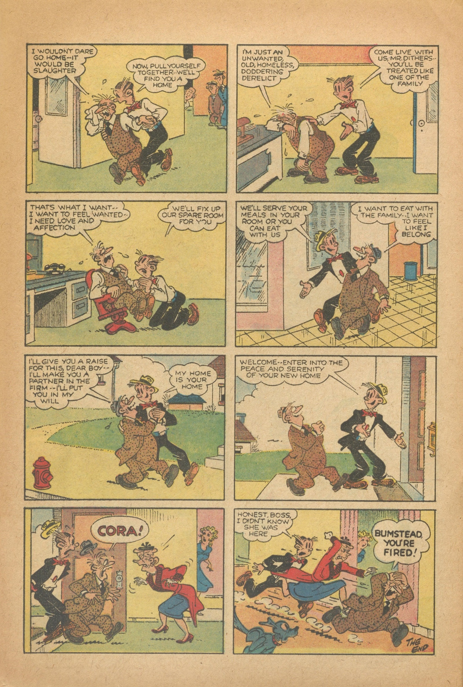 Read online Blondie Comics (1960) comic -  Issue #142 - 24