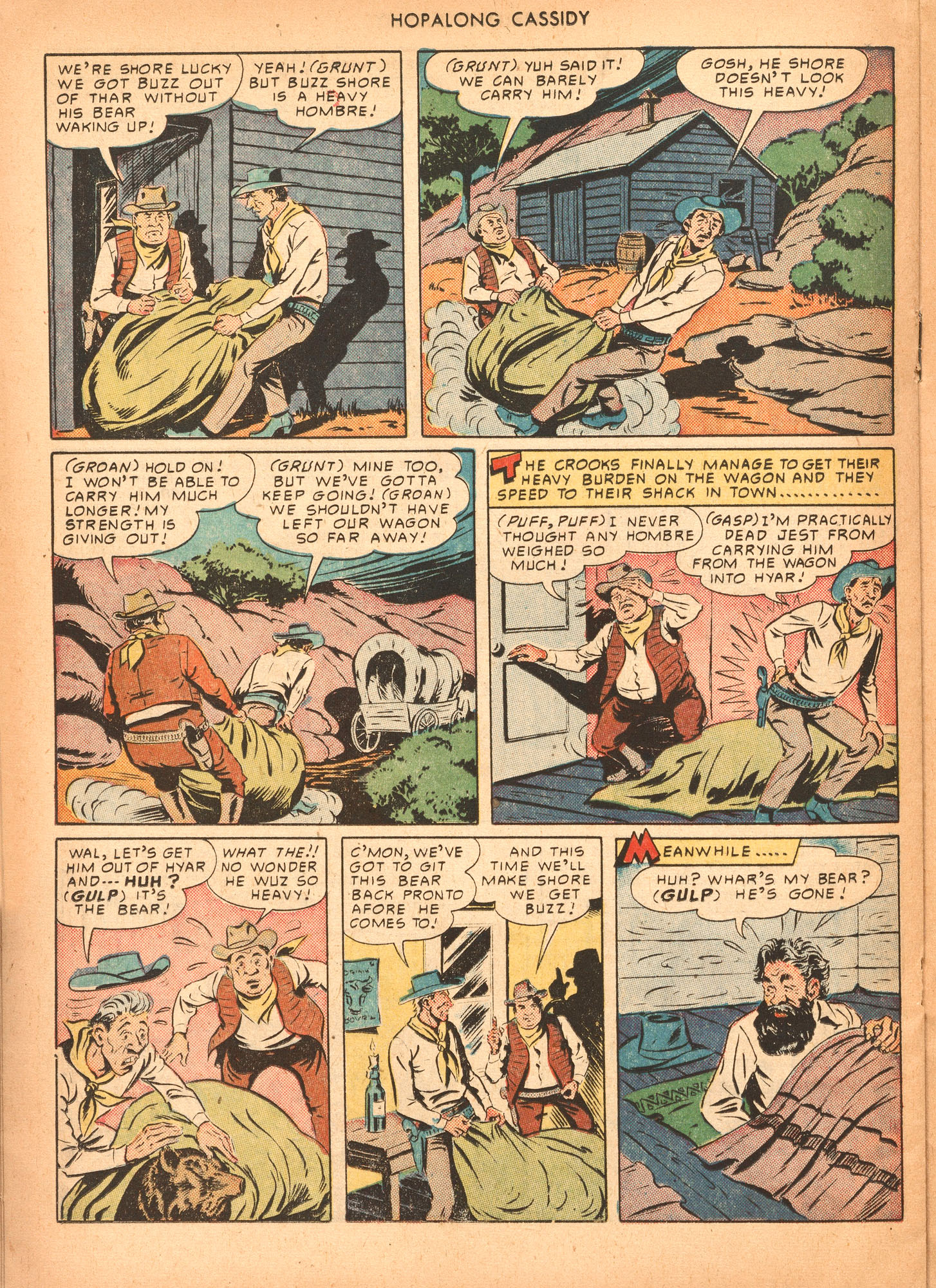 Read online Hopalong Cassidy comic -  Issue #47 - 28