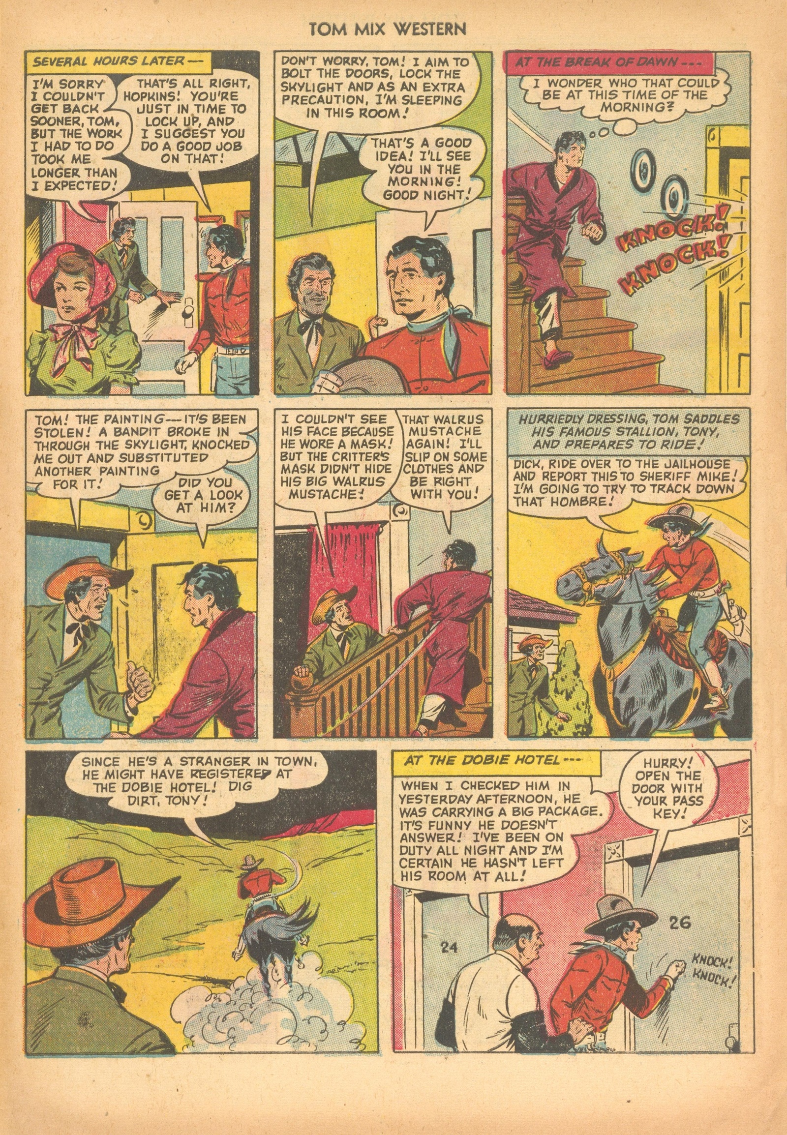 Read online Tom Mix Western (1948) comic -  Issue #53 - 31