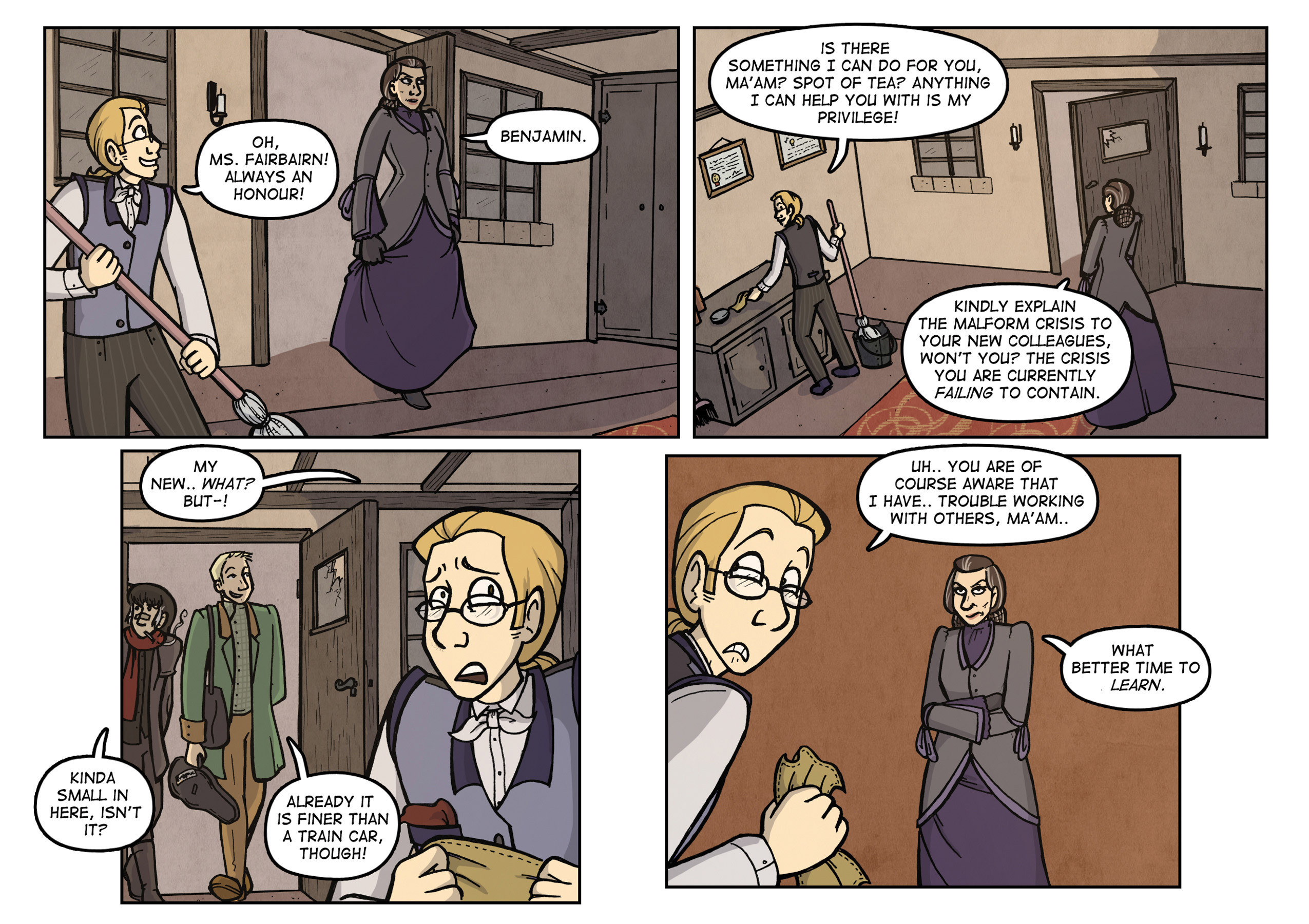 Read online Widdershins comic -  Issue #2 - 21