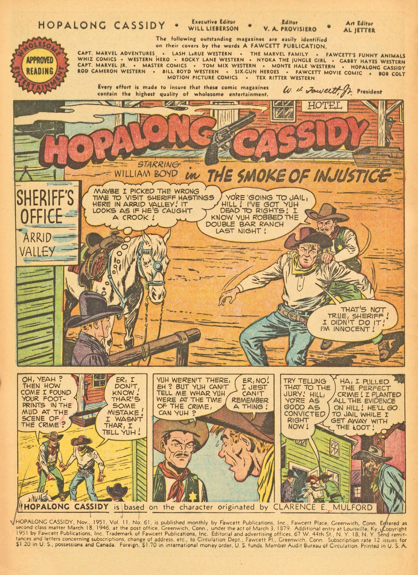 Read online Hopalong Cassidy comic -  Issue #61 - 4
