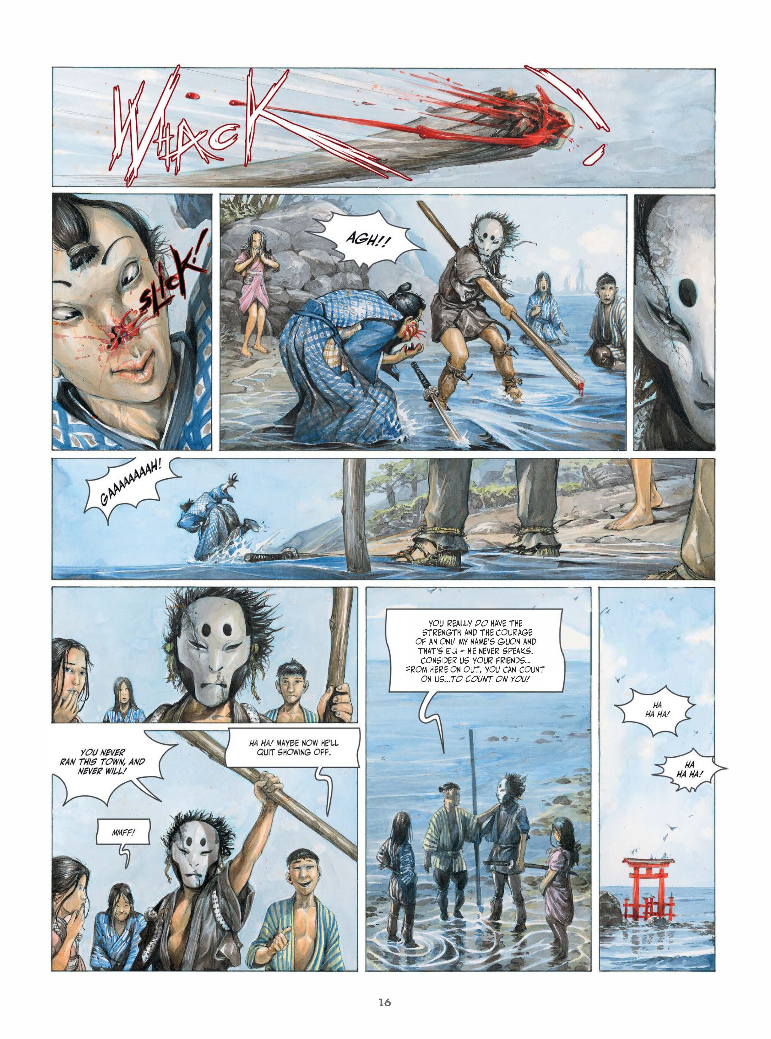 Read online Legends of the Pierced Veil: The Mask of Fudo comic -  Issue # TPB (Part 1) - 16