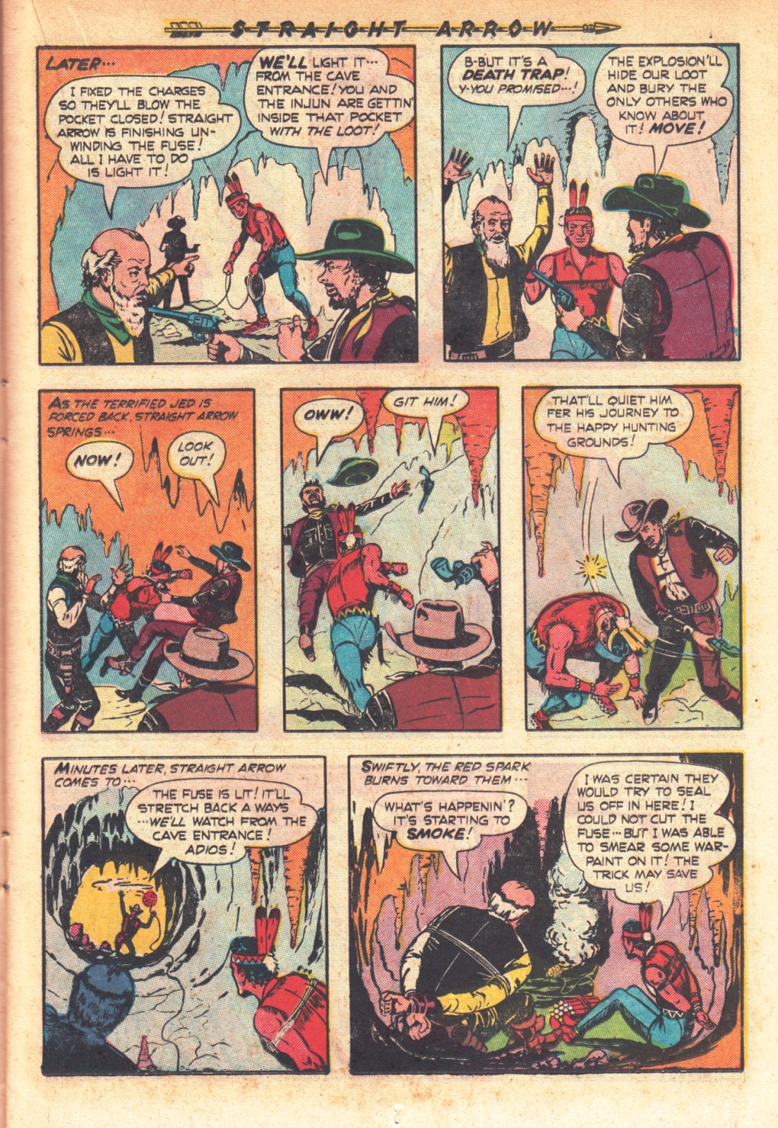 Read online Straight Arrow comic -  Issue #17 - 15