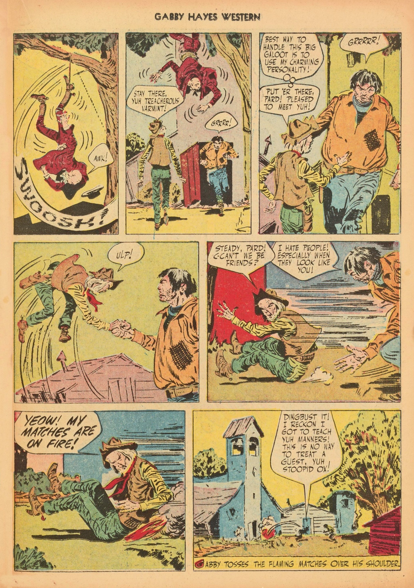 Read online Gabby Hayes Western comic -  Issue #27 - 19