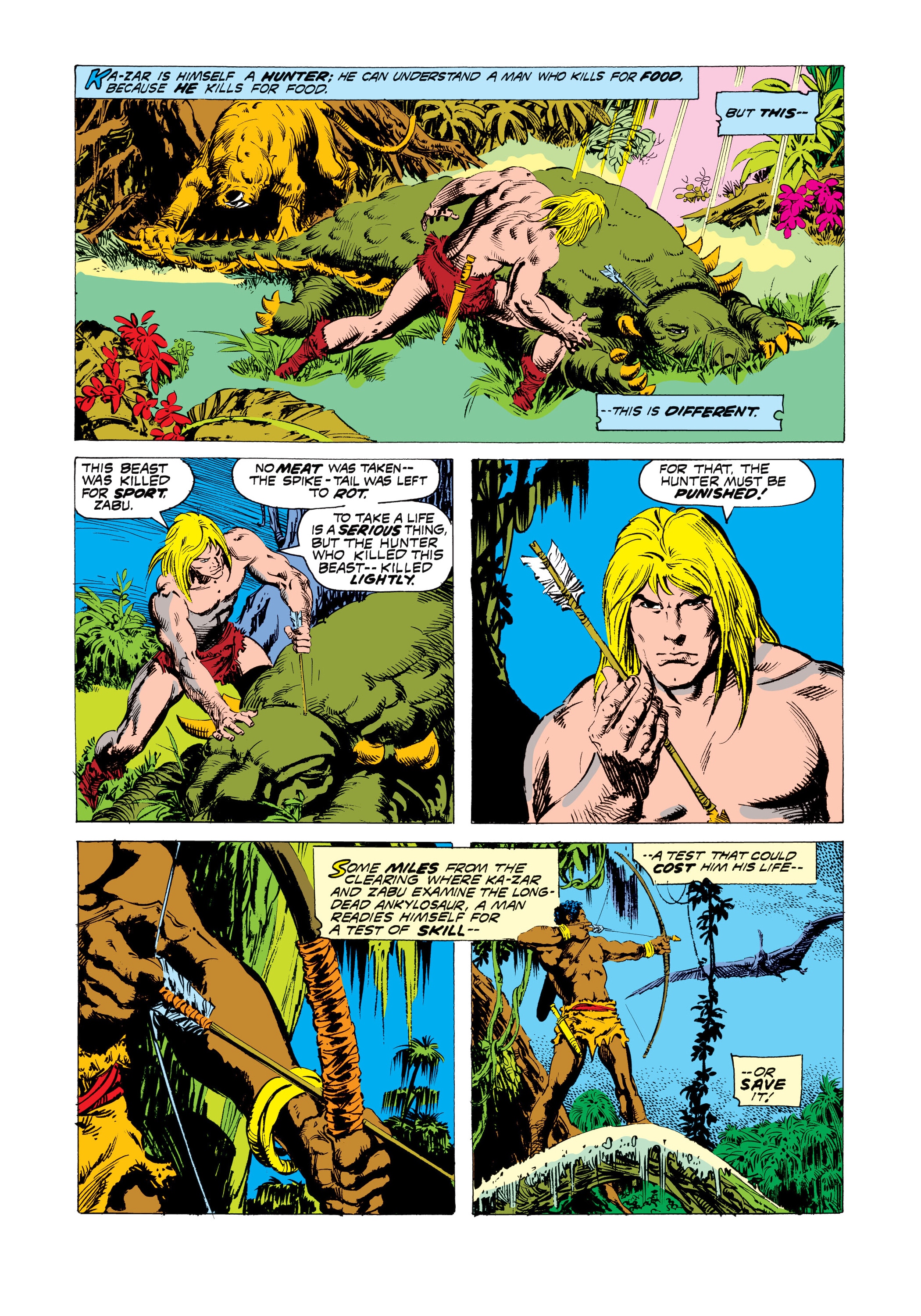 Read online Marvel Masterworks: Ka-Zar comic -  Issue # TPB 3 (Part 1) - 68