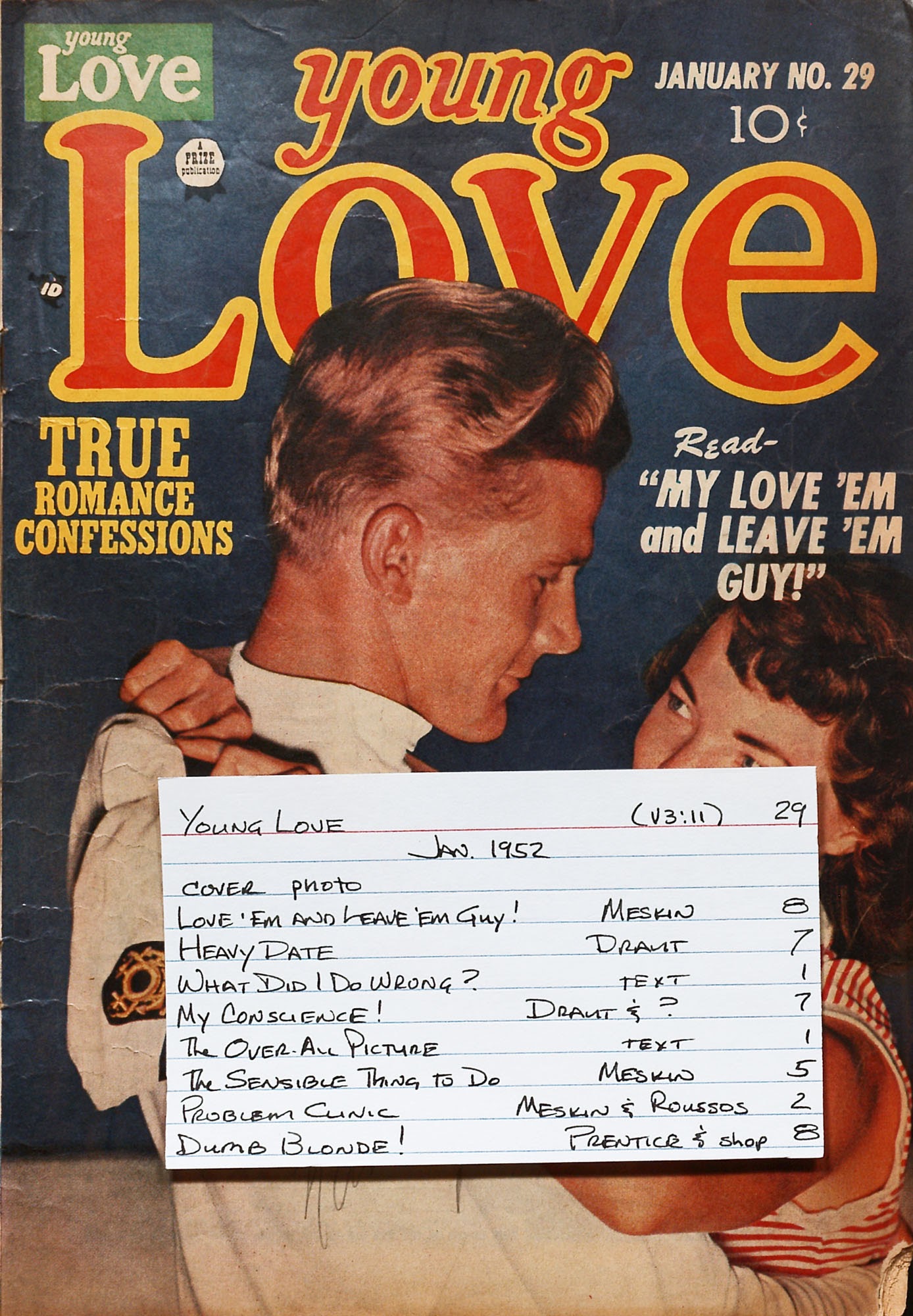 Read online Young Love (1949) comic -  Issue #29 - 53