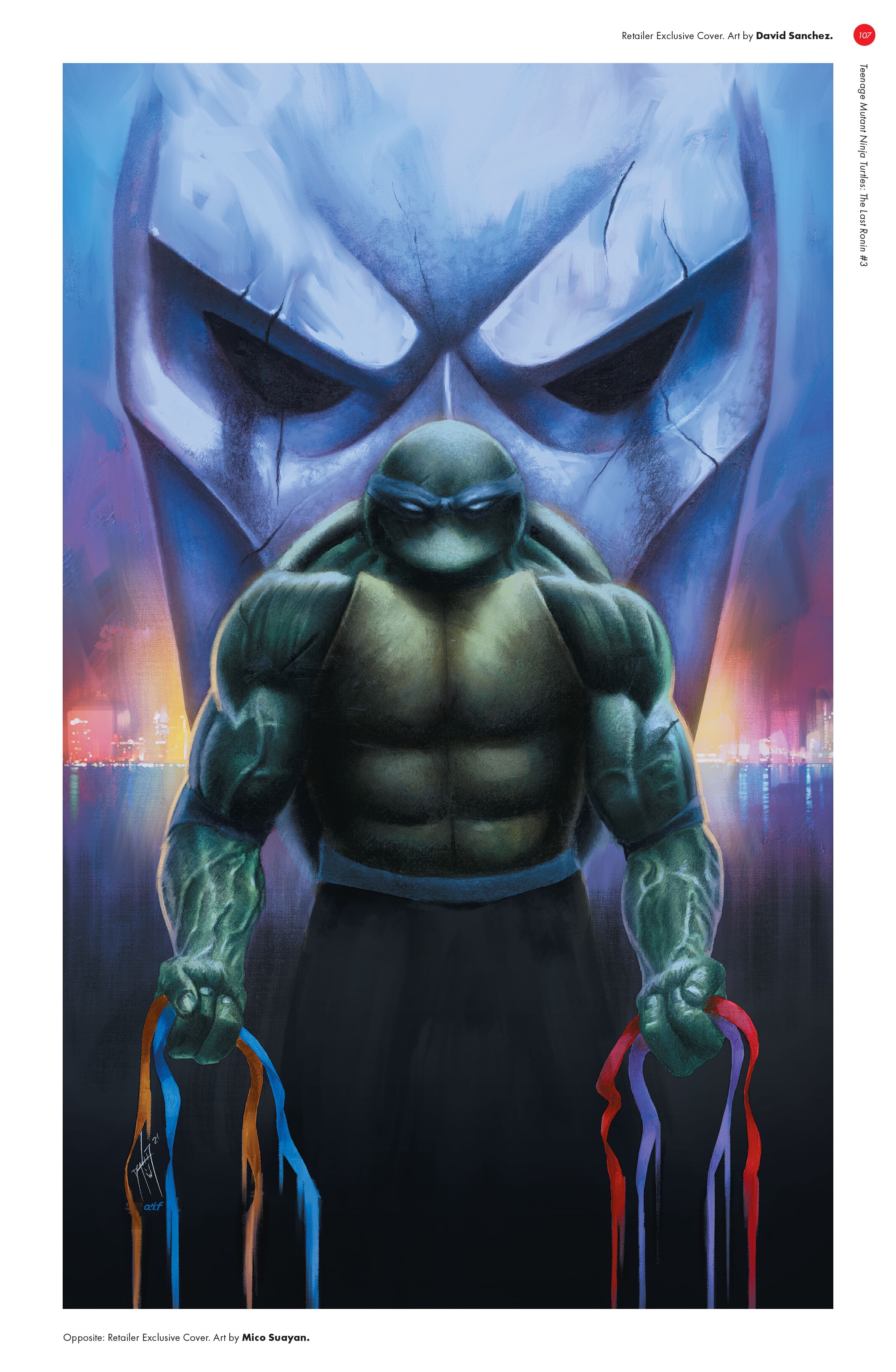 Read online Teenage Mutant Ninja Turtles: The Last Ronin - The Covers comic -  Issue # TPB (Part 2) - 4