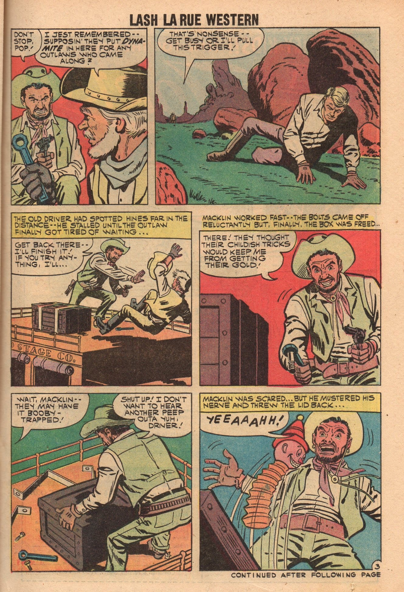 Read online Lash Larue Western (1949) comic -  Issue #73 - 21