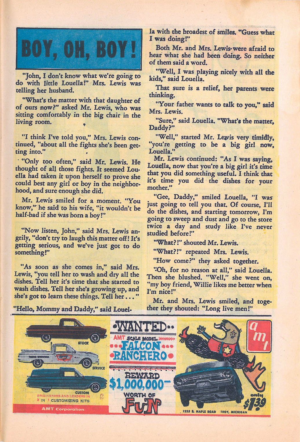 Read online Blondie Comics (1960) comic -  Issue #149 - 27