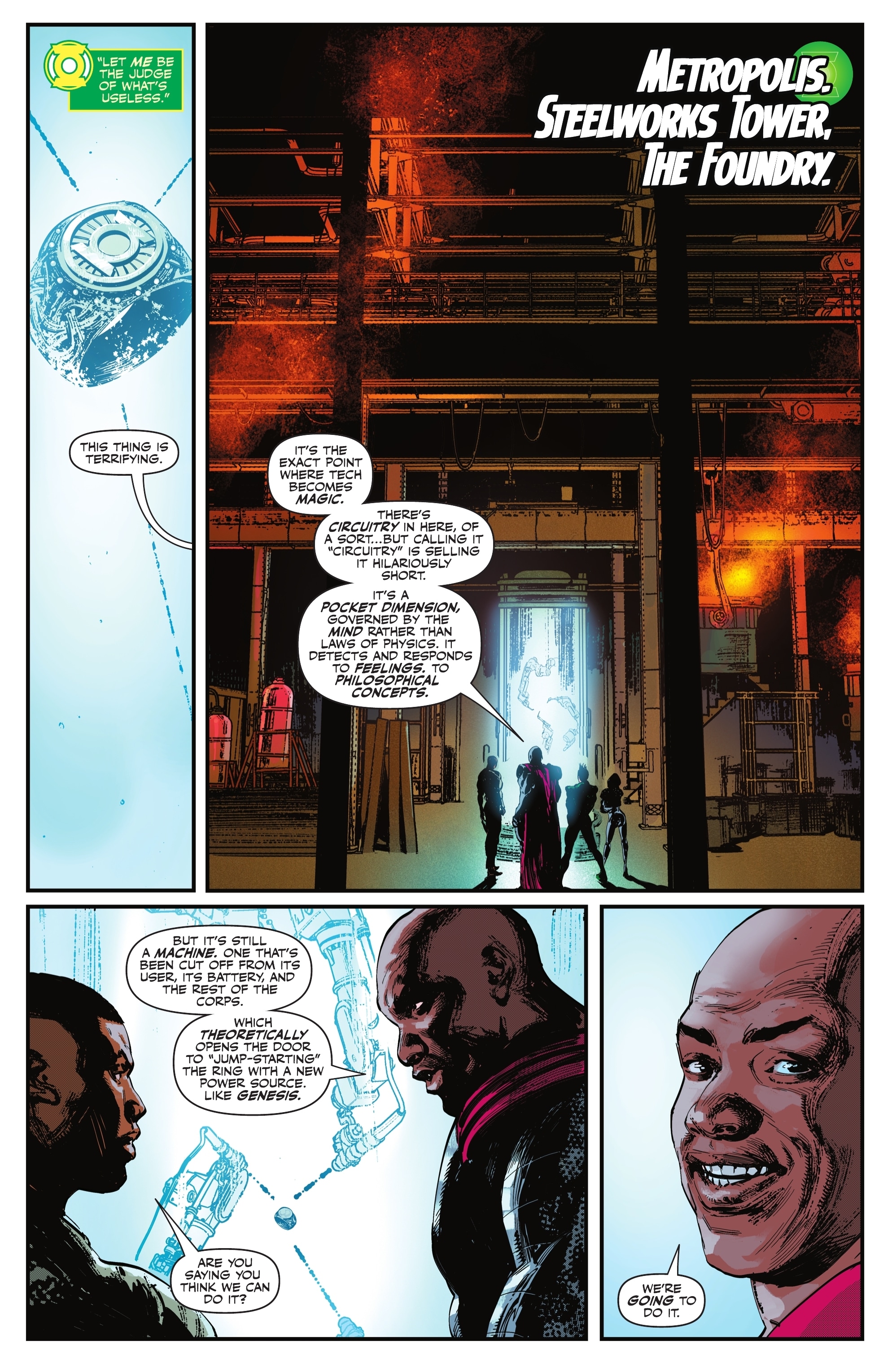 Read online Green Lantern: War Journal comic -  Issue #4 - 11