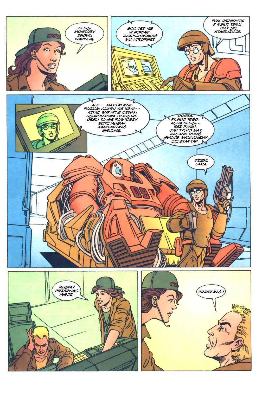Read online Aliens: Berserker comic -  Issue #3 - 8