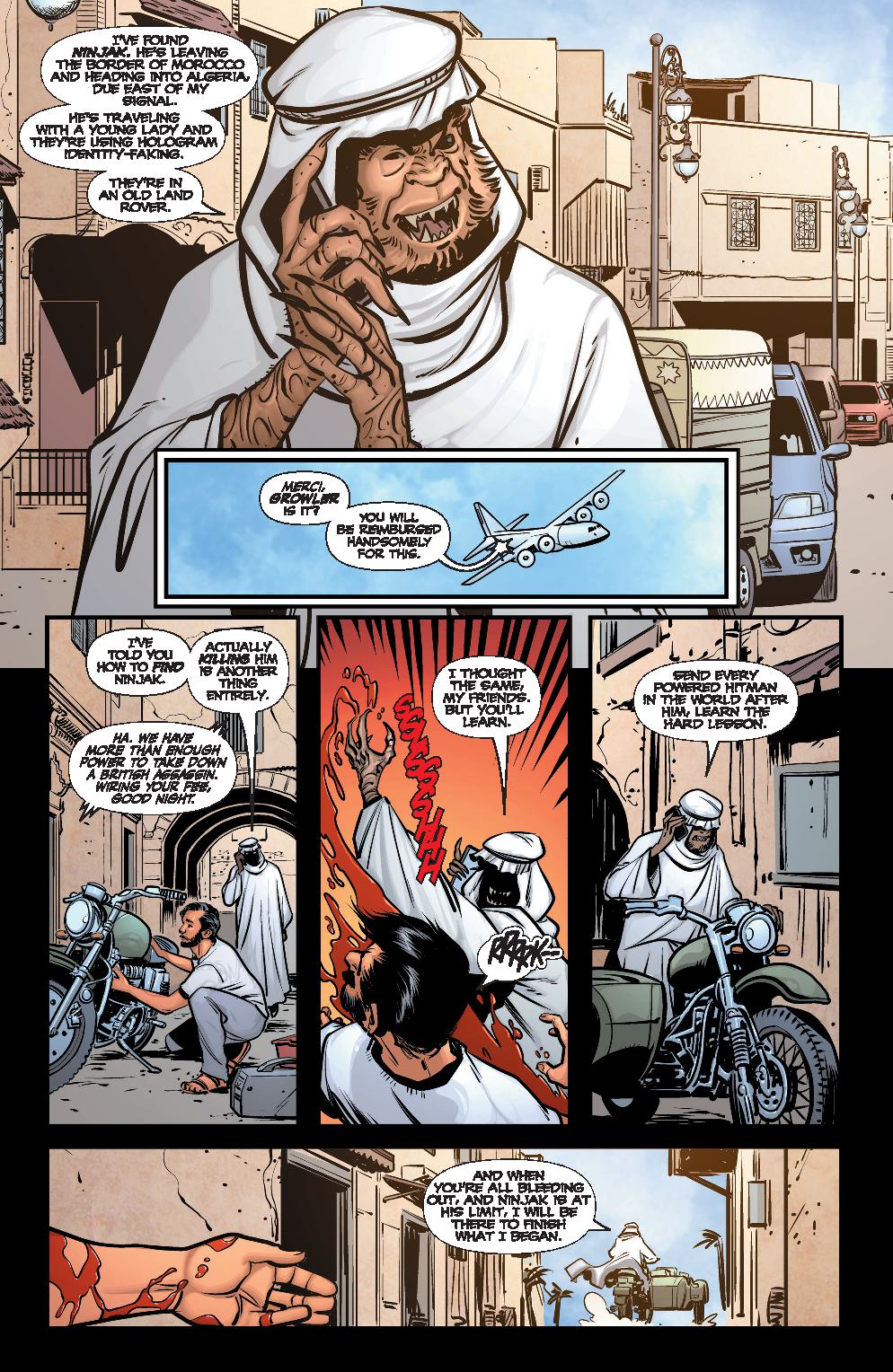 Read online Ninjak: Superkillers comic -  Issue #1 - 18