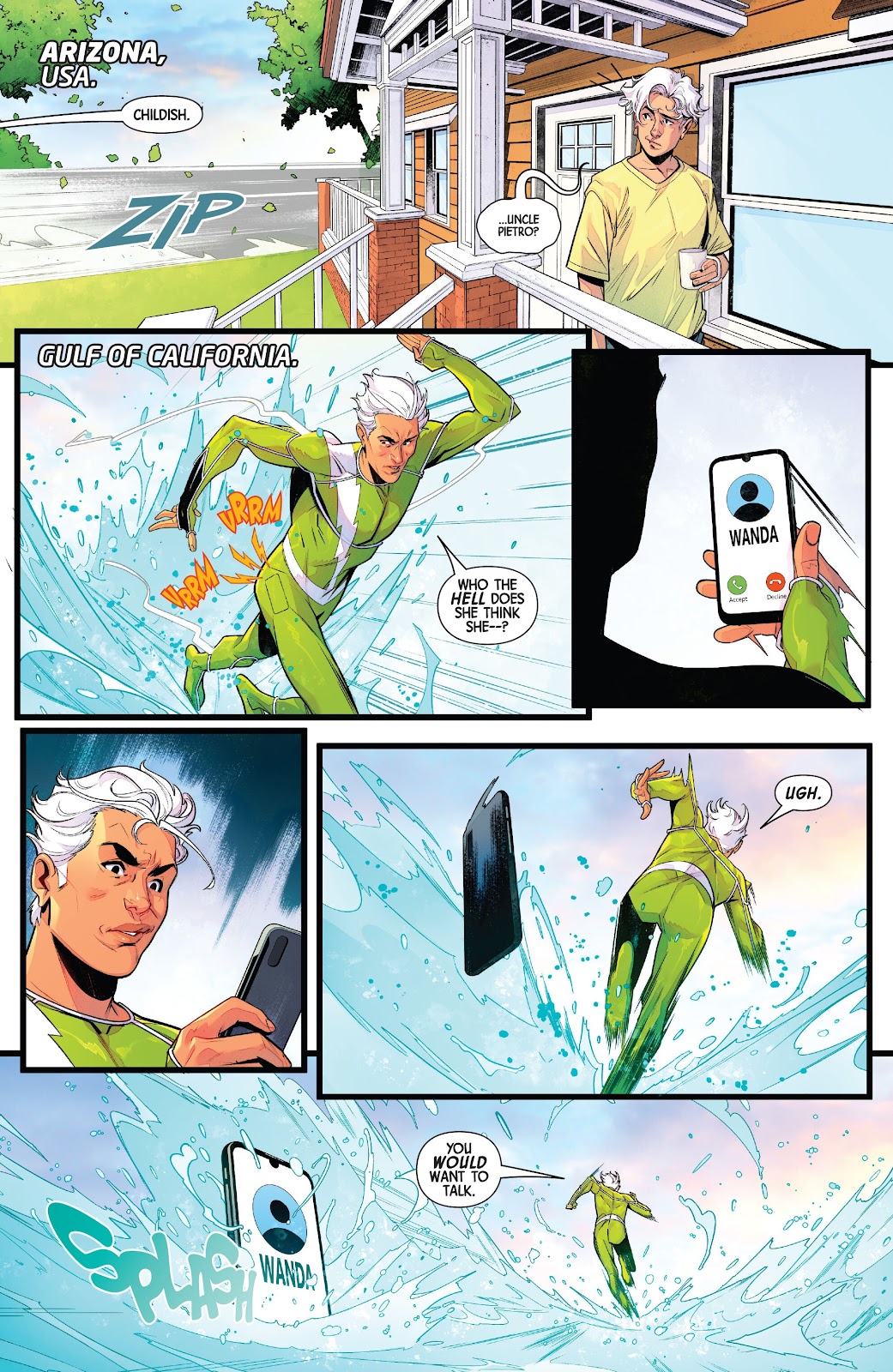Scarlet Witch & Quicksilver issue 1 - Page 17