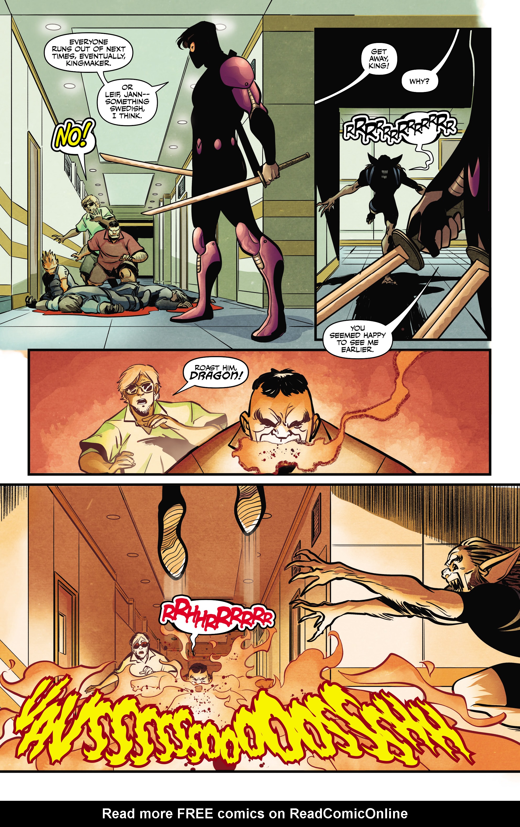 Read online Ninjak: Superkillers comic -  Issue #4 - 14
