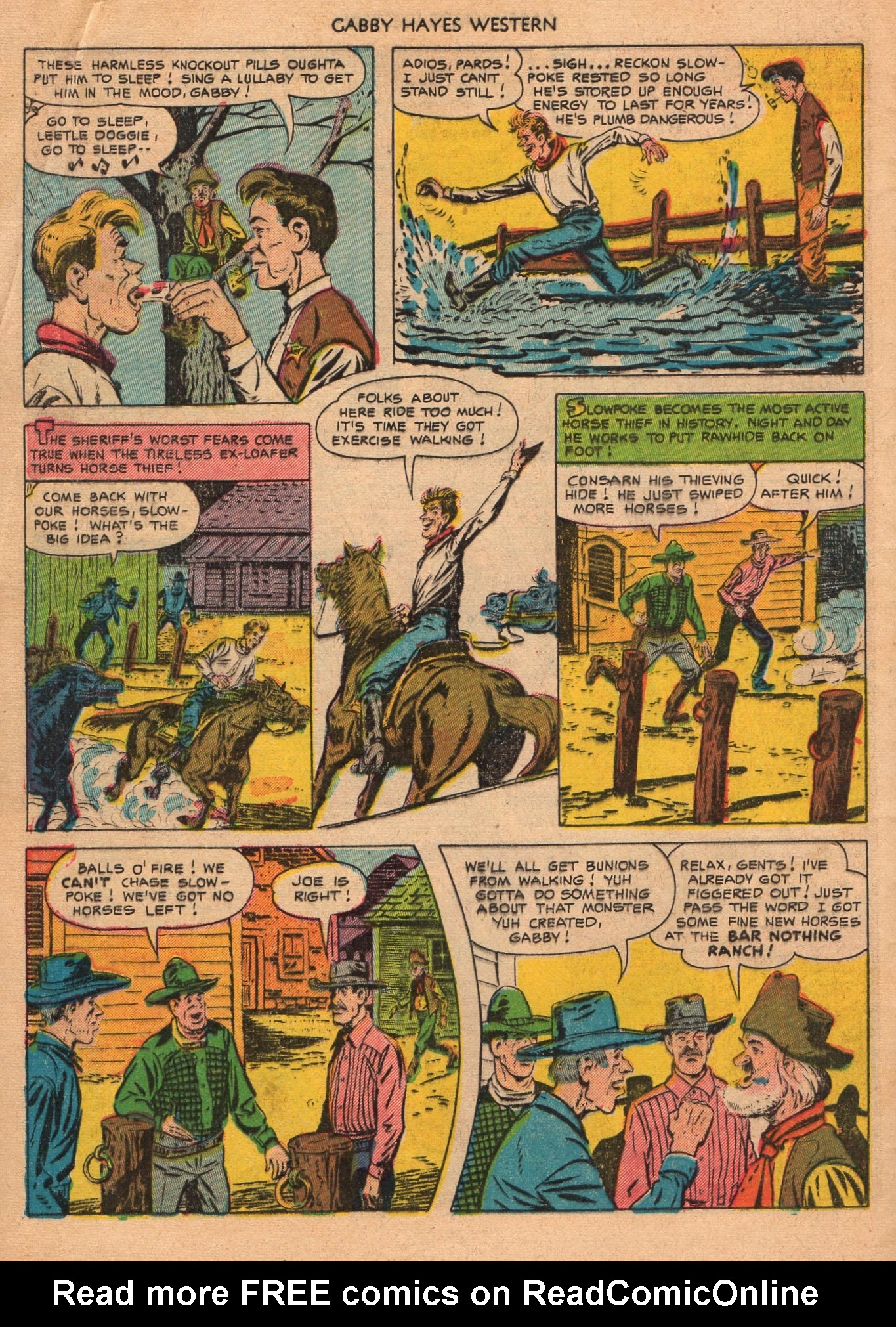 Read online Gabby Hayes Western comic -  Issue #48 - 32