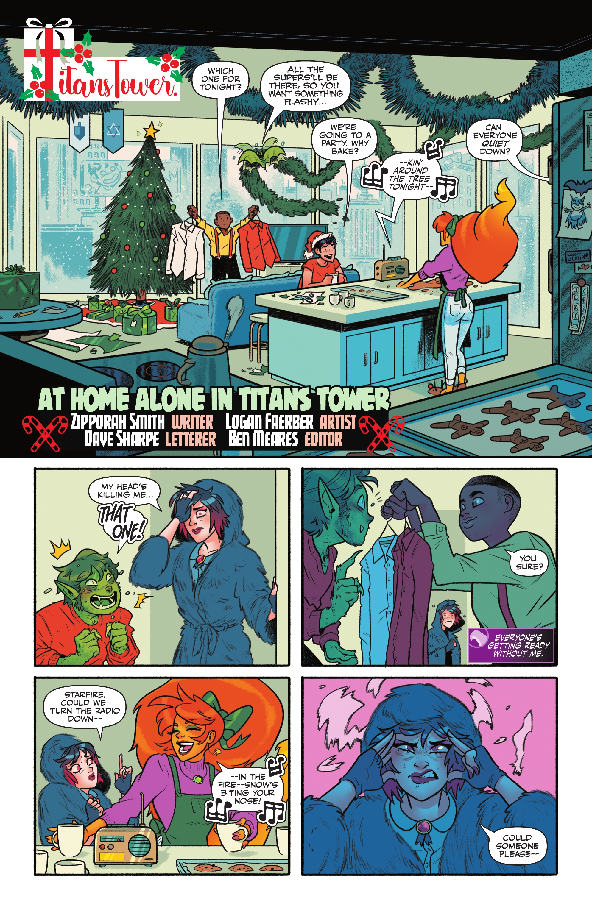 Read online DC's 'Twas the 'Mite Before Christmas comic -  Issue # TPB - 4