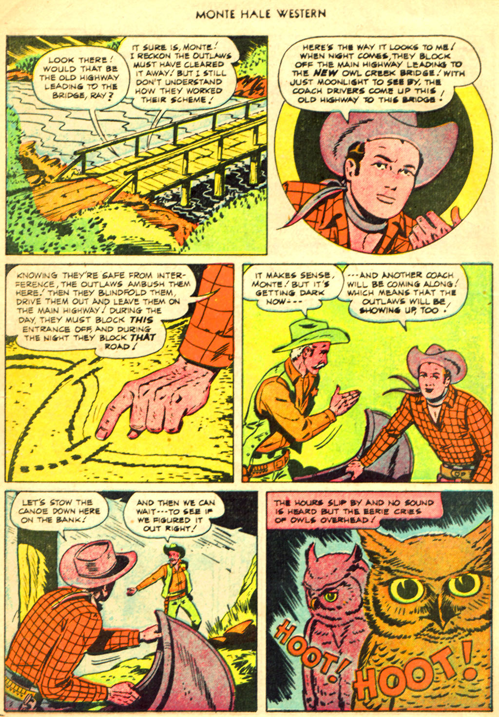 Read online Monte Hale Western comic -  Issue #61 - 10