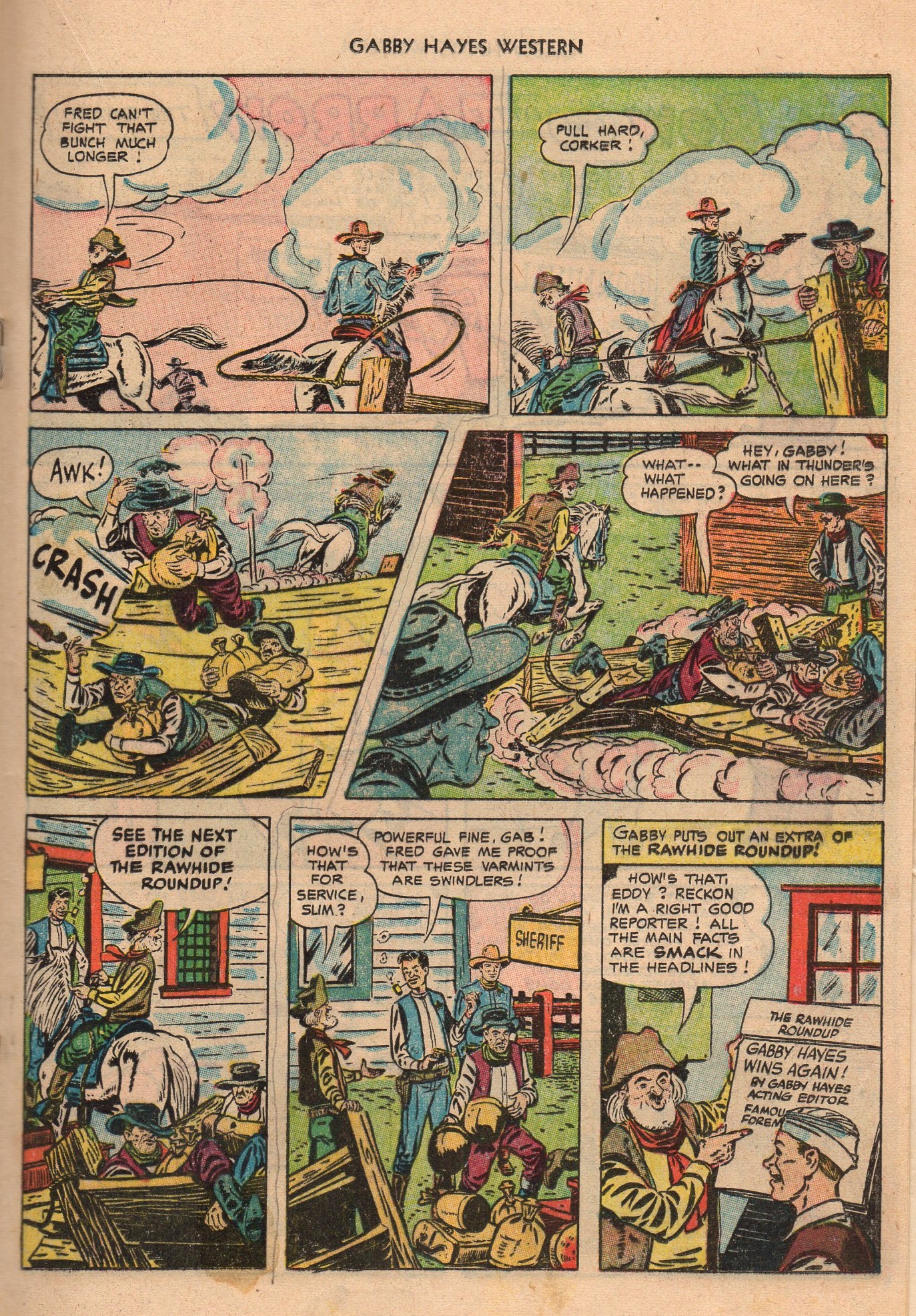 Read online Gabby Hayes Western comic -  Issue #50 - 21