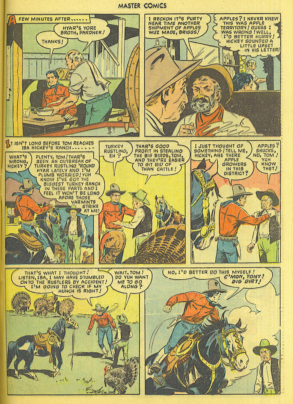 Read online Master Comics comic -  Issue #109 - 35