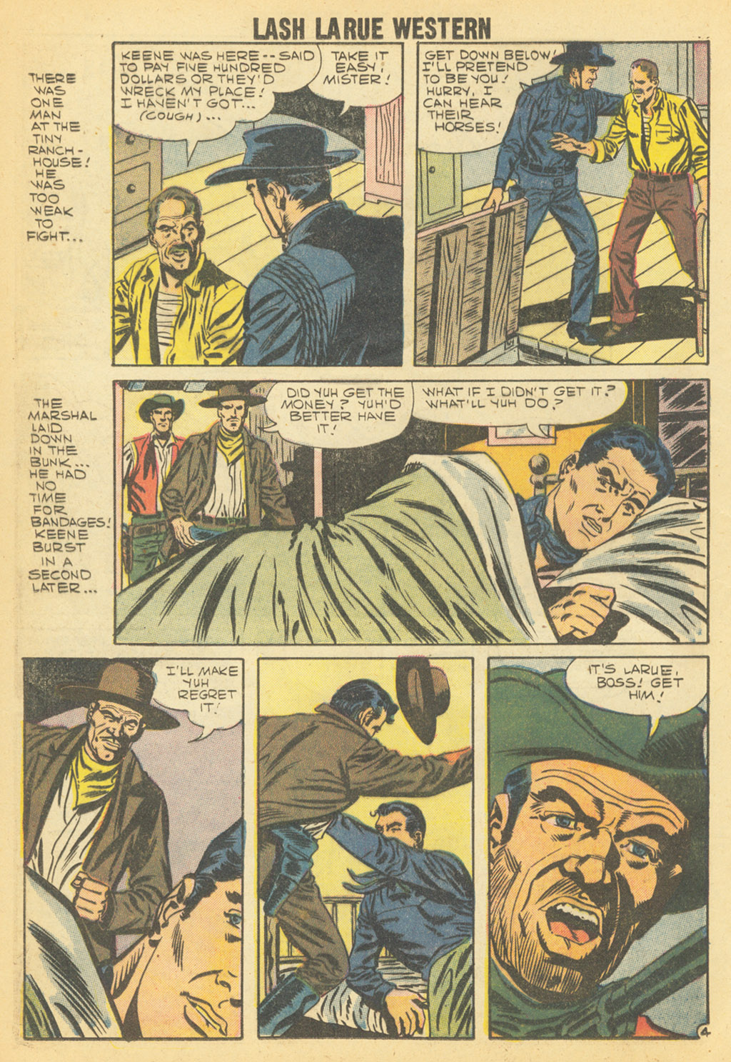 Read online Lash Larue Western (1949) comic -  Issue #68 - 45