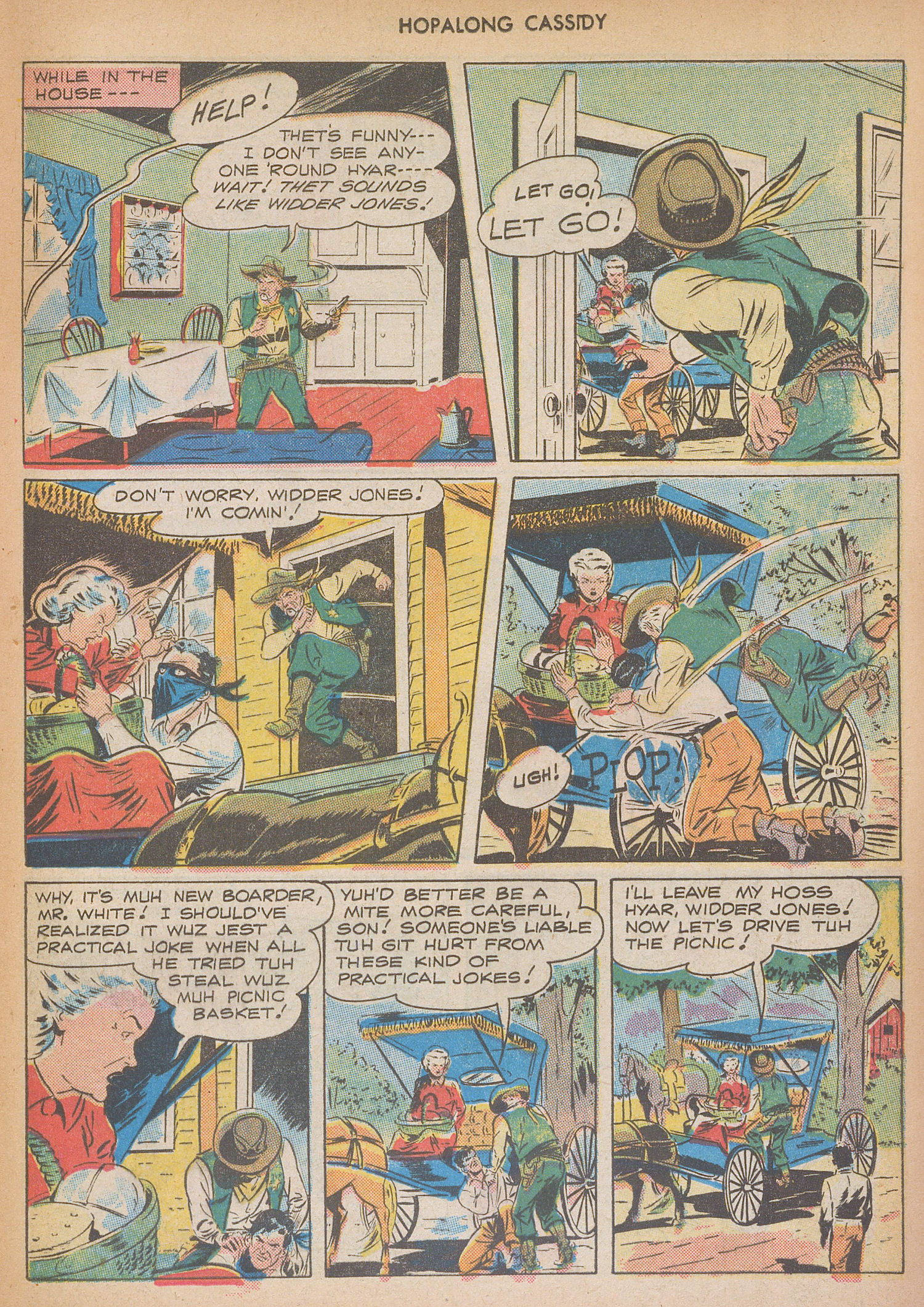Read online Hopalong Cassidy comic -  Issue #20 - 29