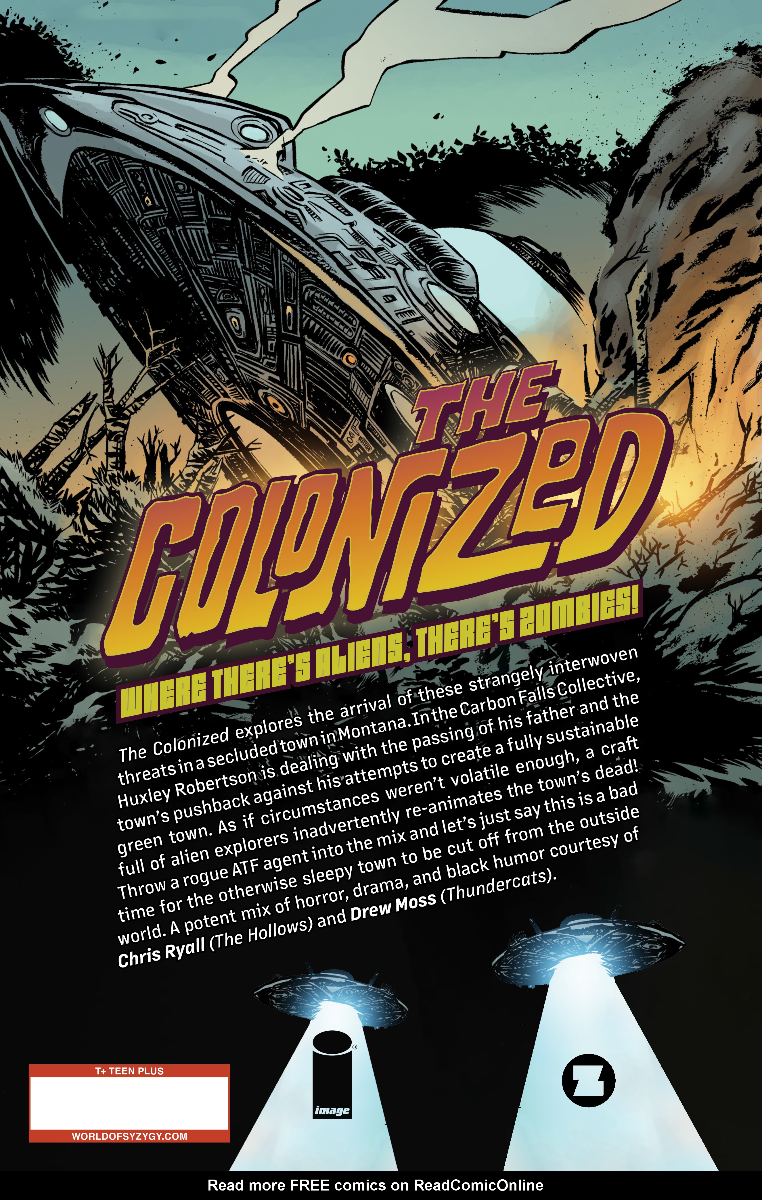 Read online The Colonized: Zombies vs. Aliens comic -  Issue # TPB - 105
