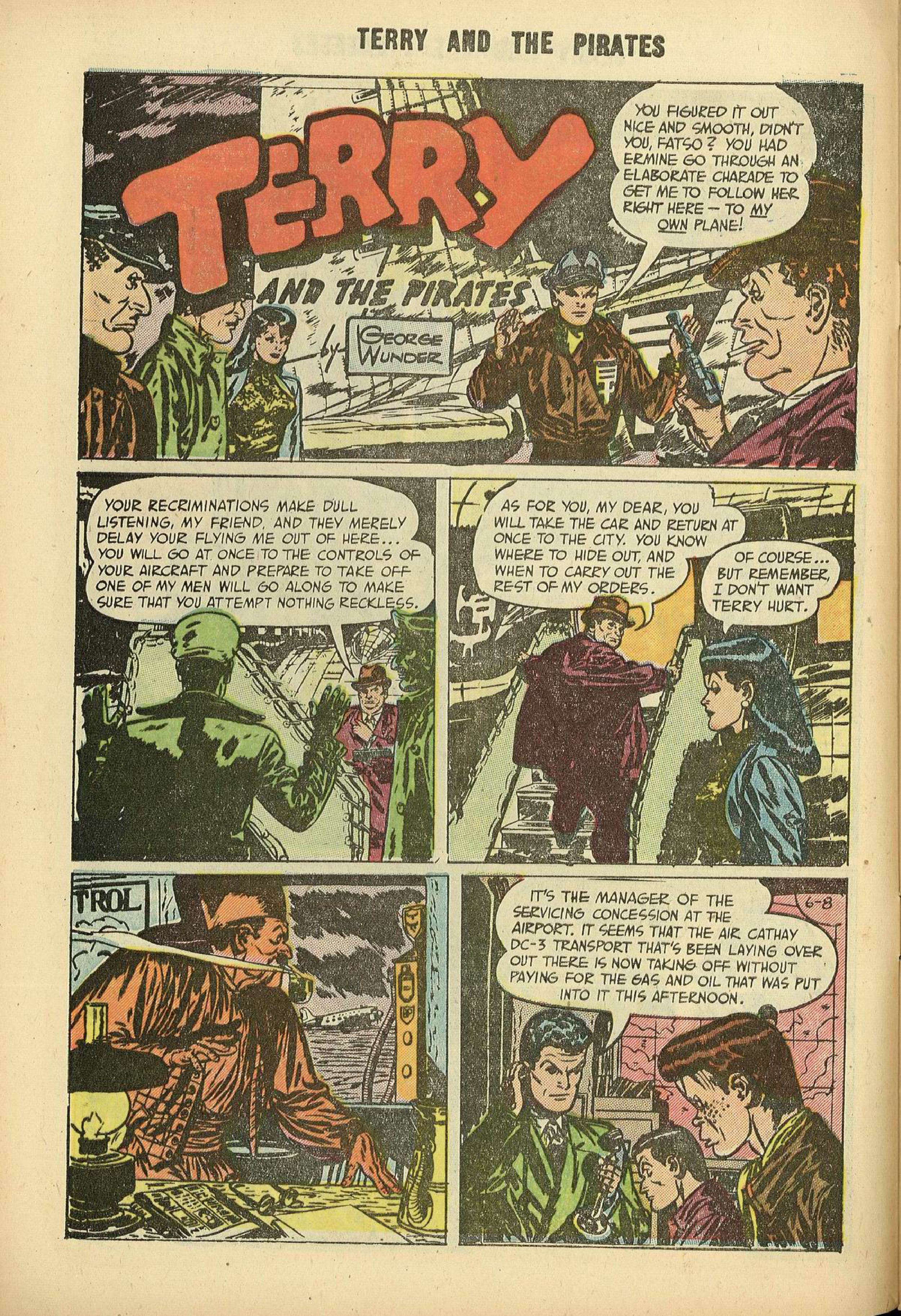 Read online Terry and the Pirates comic -  Issue #28 - 9