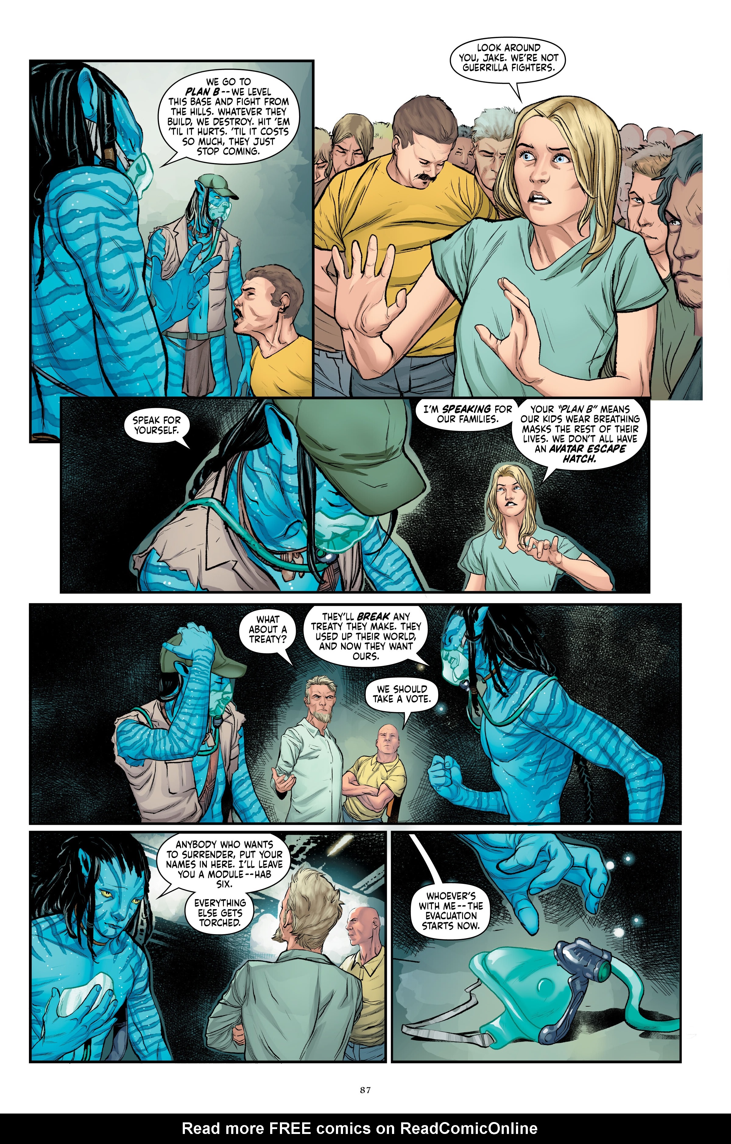 Read online Avatar: The High Ground comic -  Issue # _Library Edition (Part 1) - 88