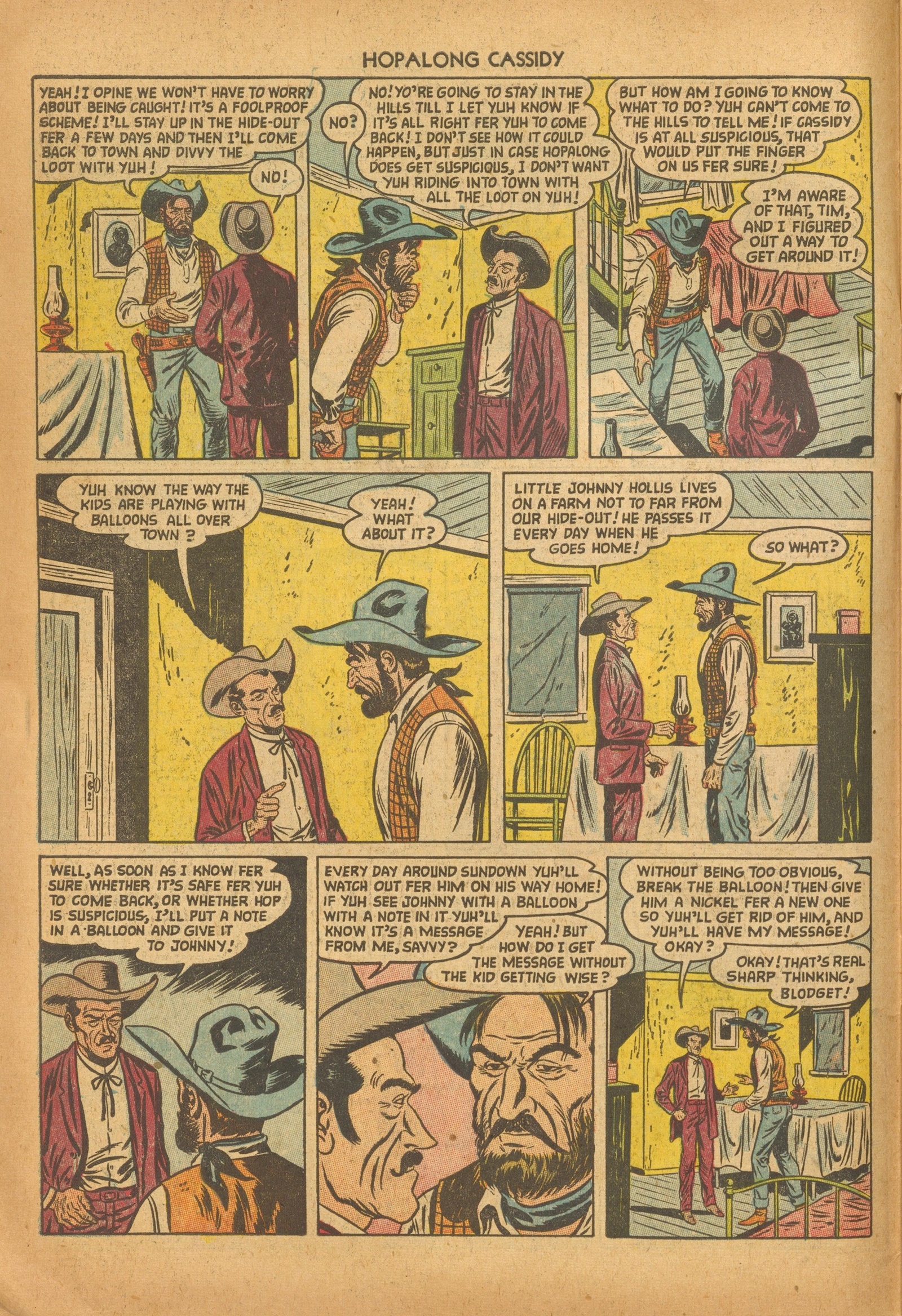 Read online Hopalong Cassidy comic -  Issue #83 - 6