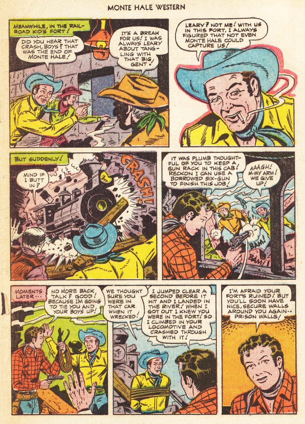 Read online Monte Hale Western comic -  Issue #56 - 48
