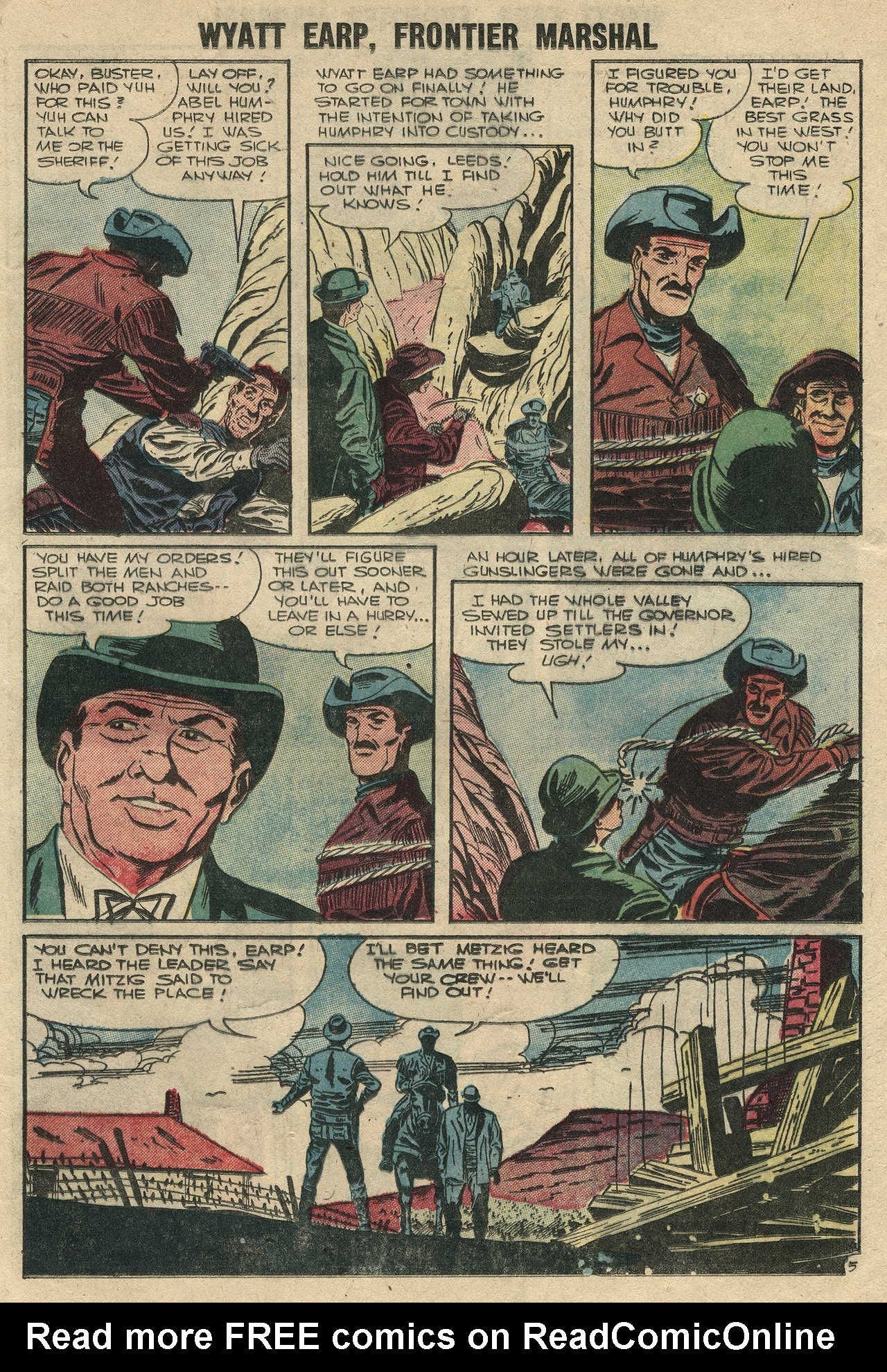 Read online Wyatt Earp Frontier Marshal comic -  Issue #14 - 25