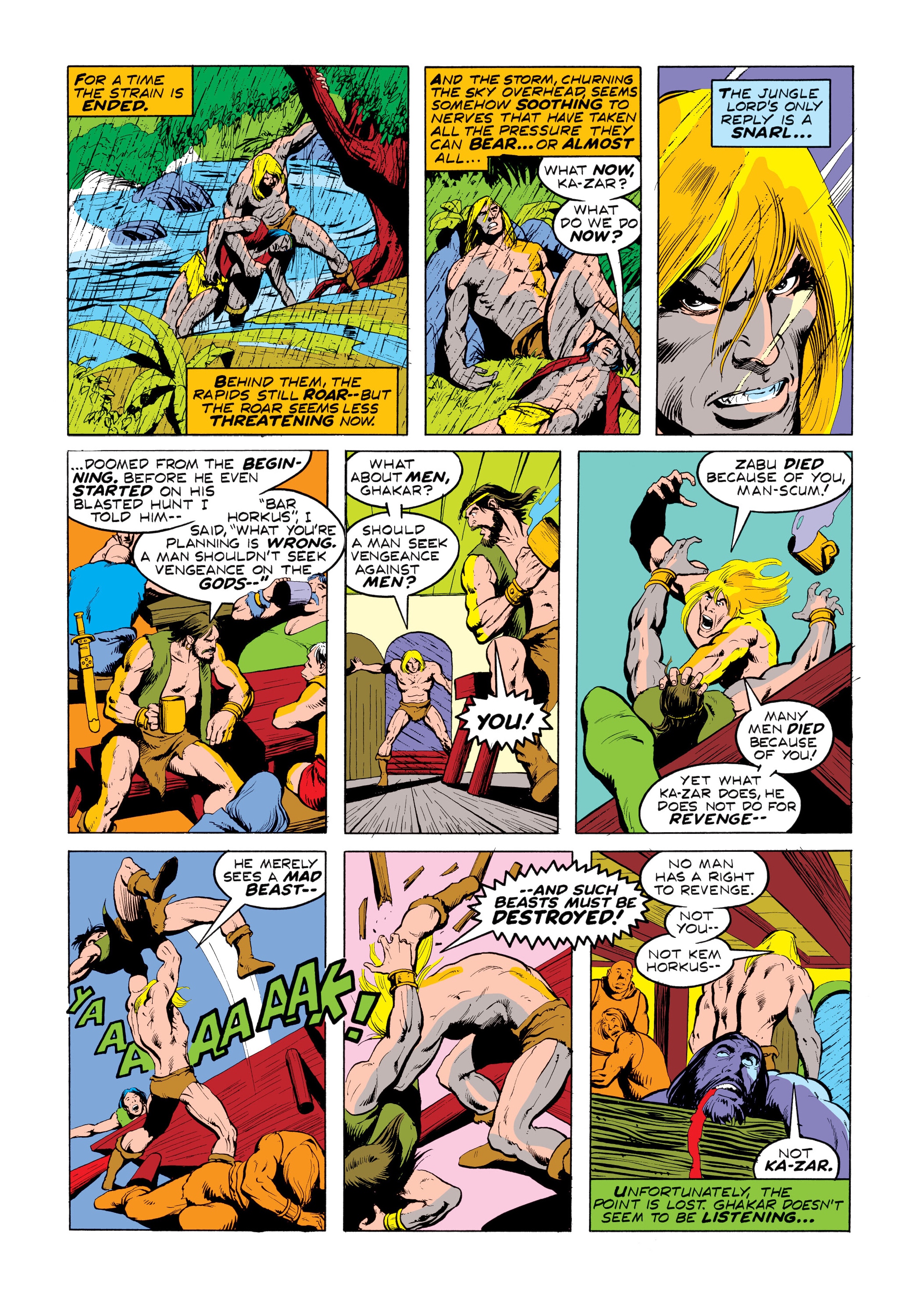 Read online Marvel Masterworks: Ka-Zar comic -  Issue # TPB 3 (Part 1) - 45